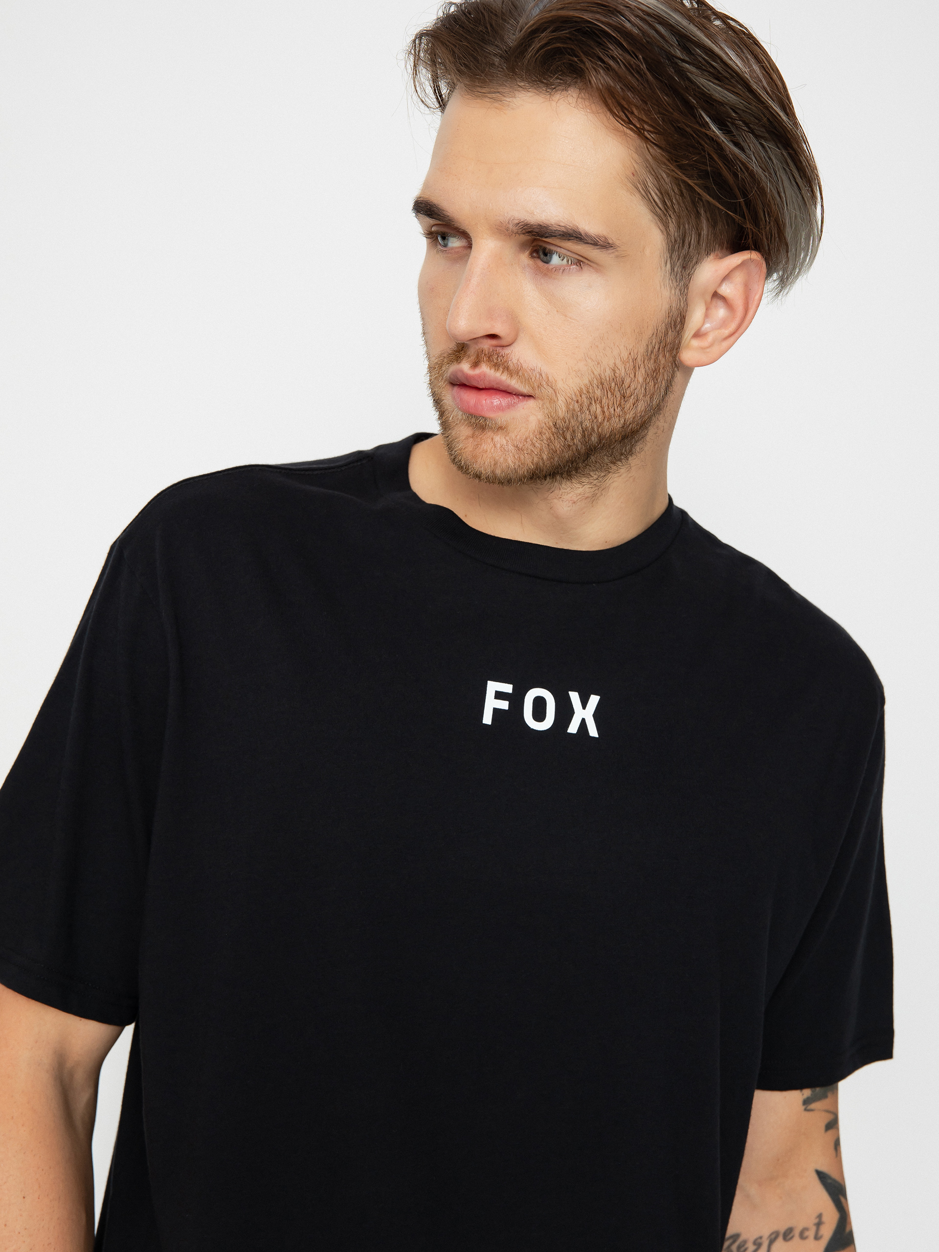 Fox Flora póló (black)