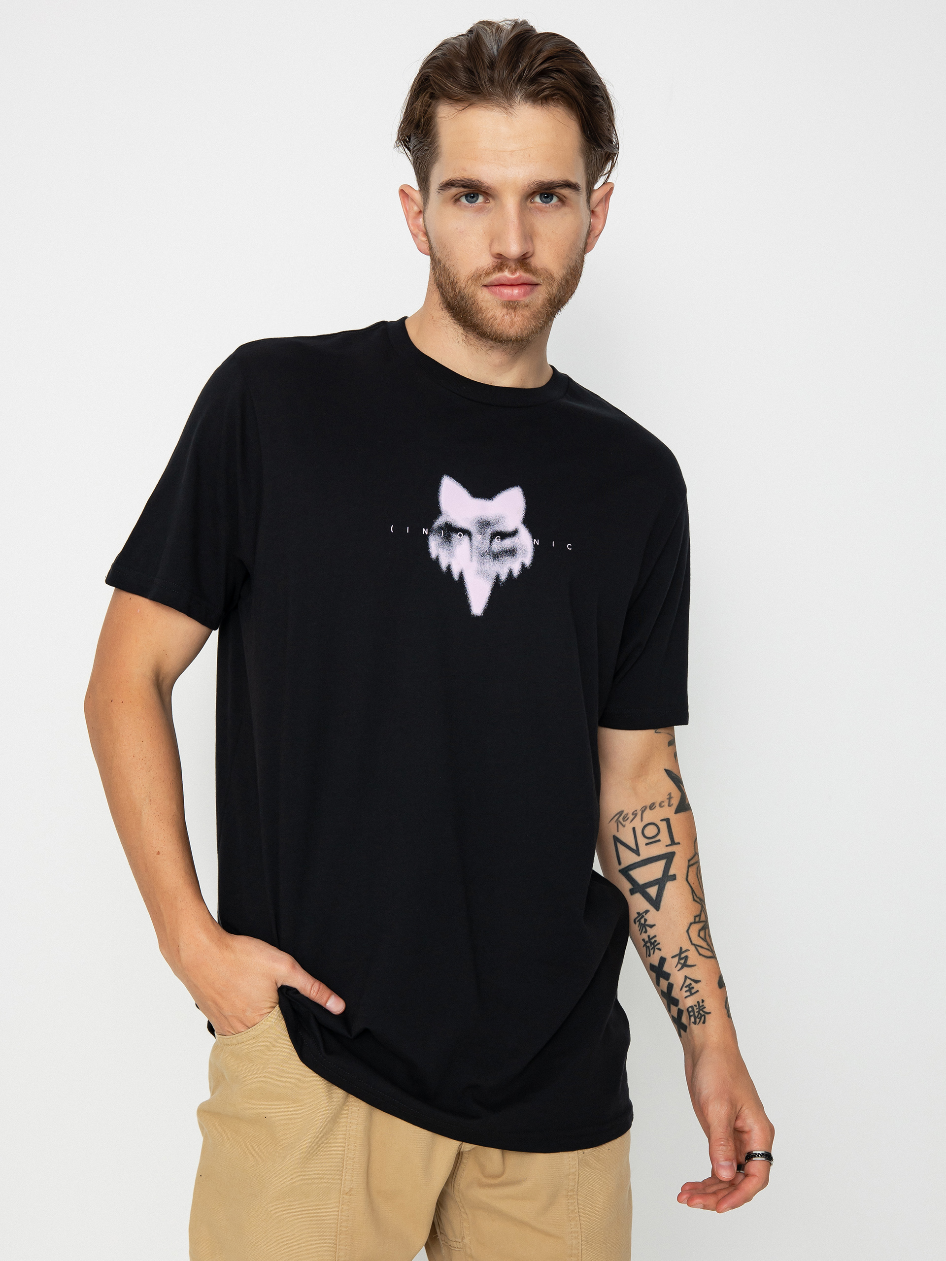 Fox Inorganic póló (black)