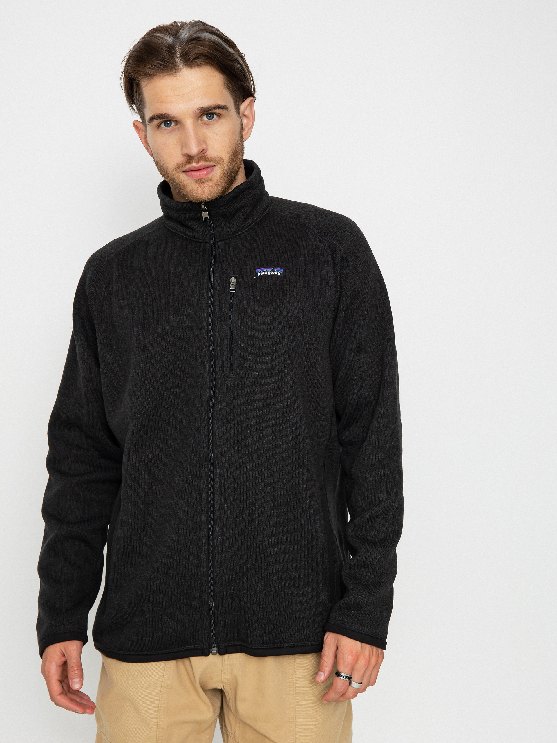 Férfi Patagonia Better Sweater Polár pulóver (black)