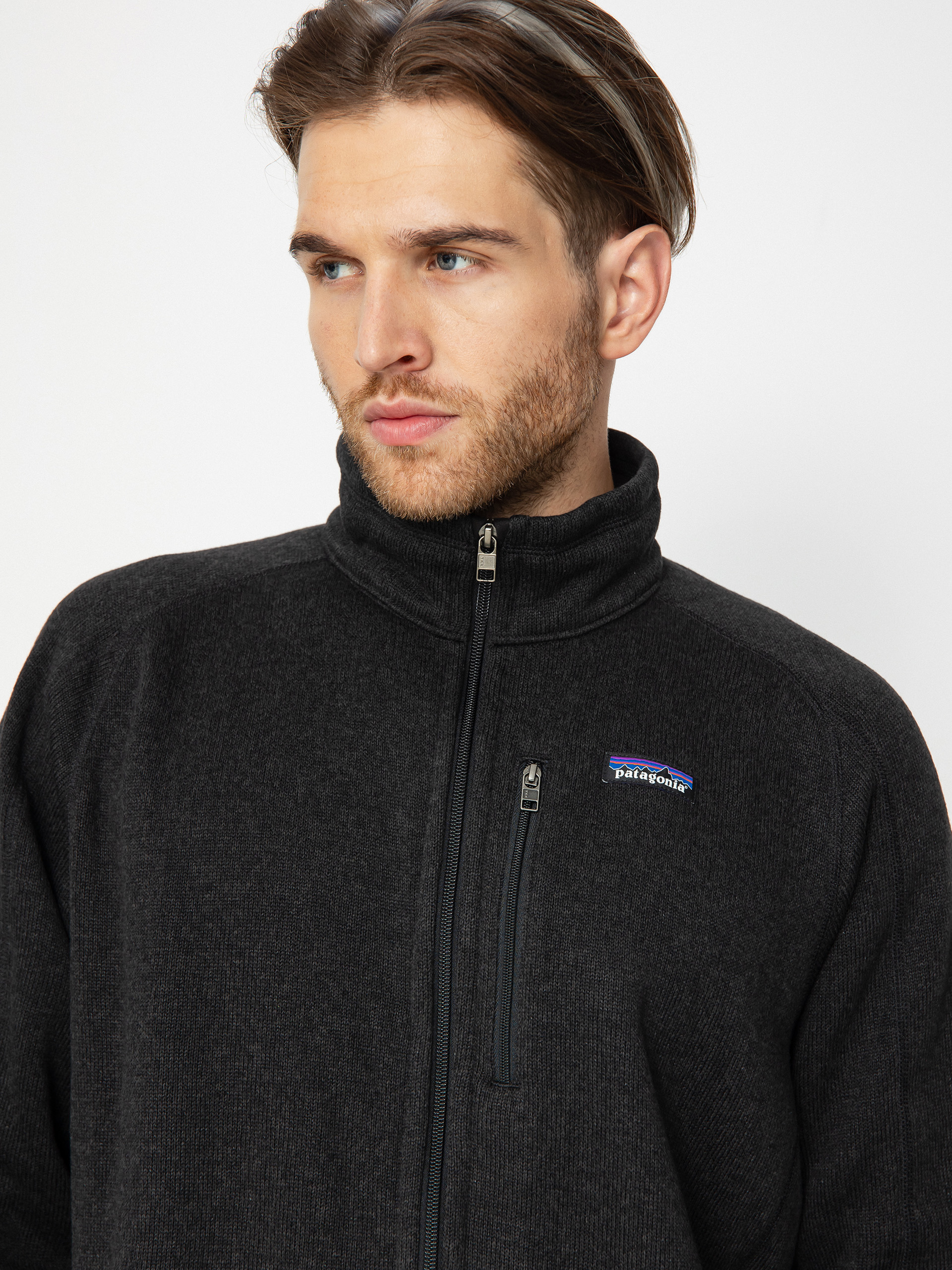 Férfi Patagonia Better Sweater Polár pulóver (black)