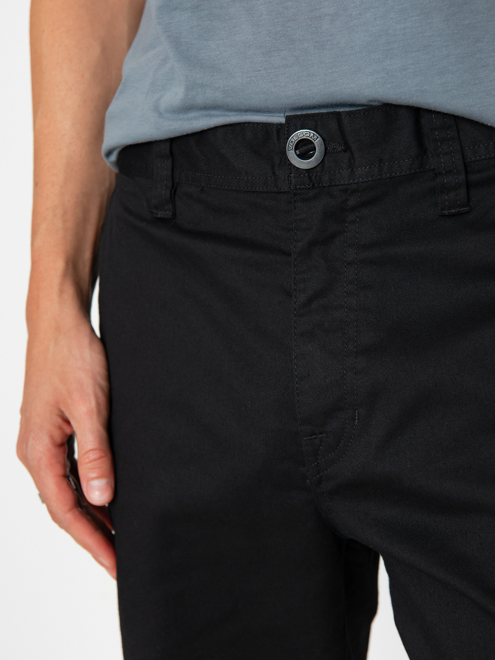 Volcom Frickin Regular Stretch Kisnadrág (black)