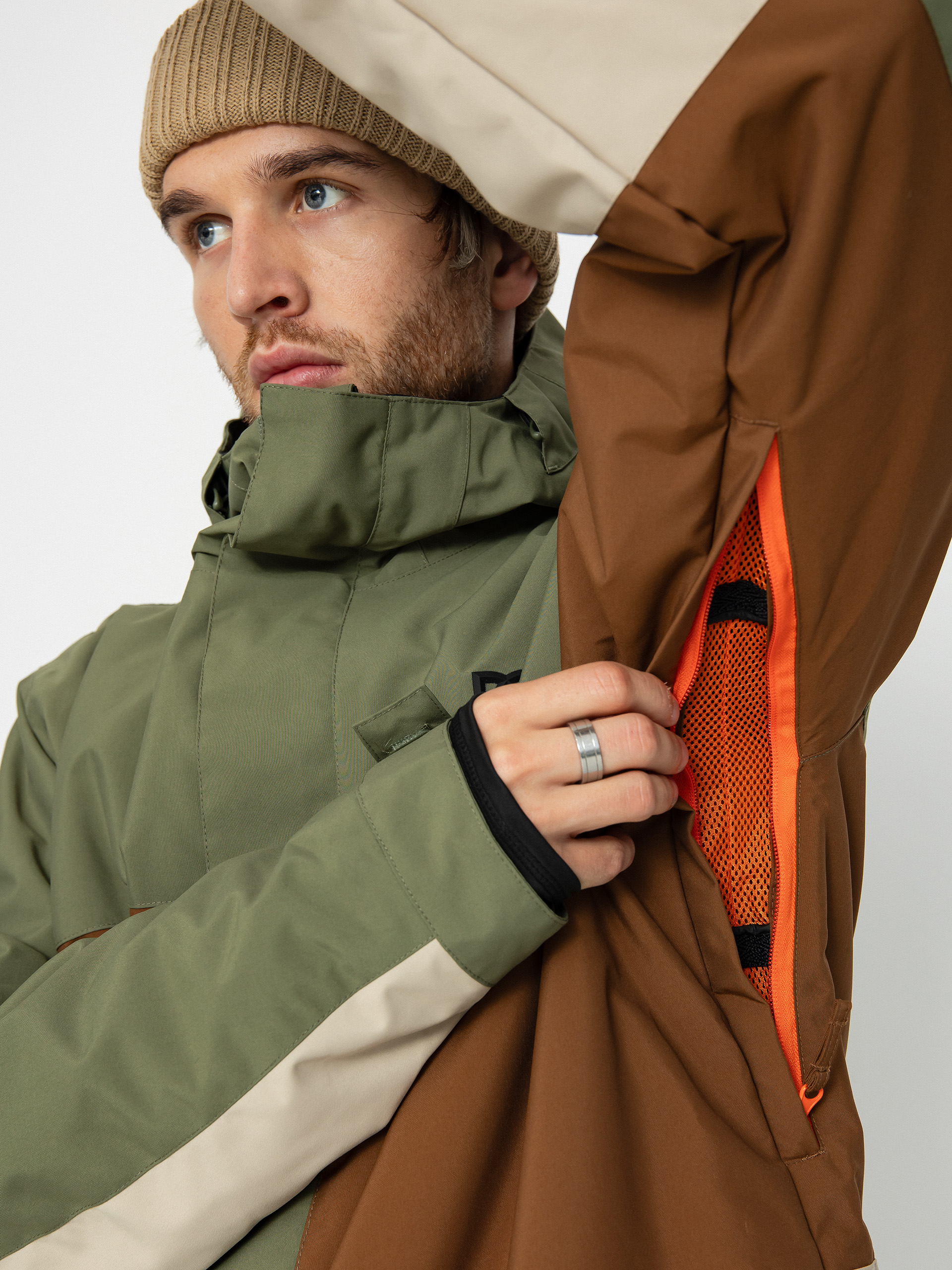 Férfi DC Defy Snowboard dzseki (four leaf clover)