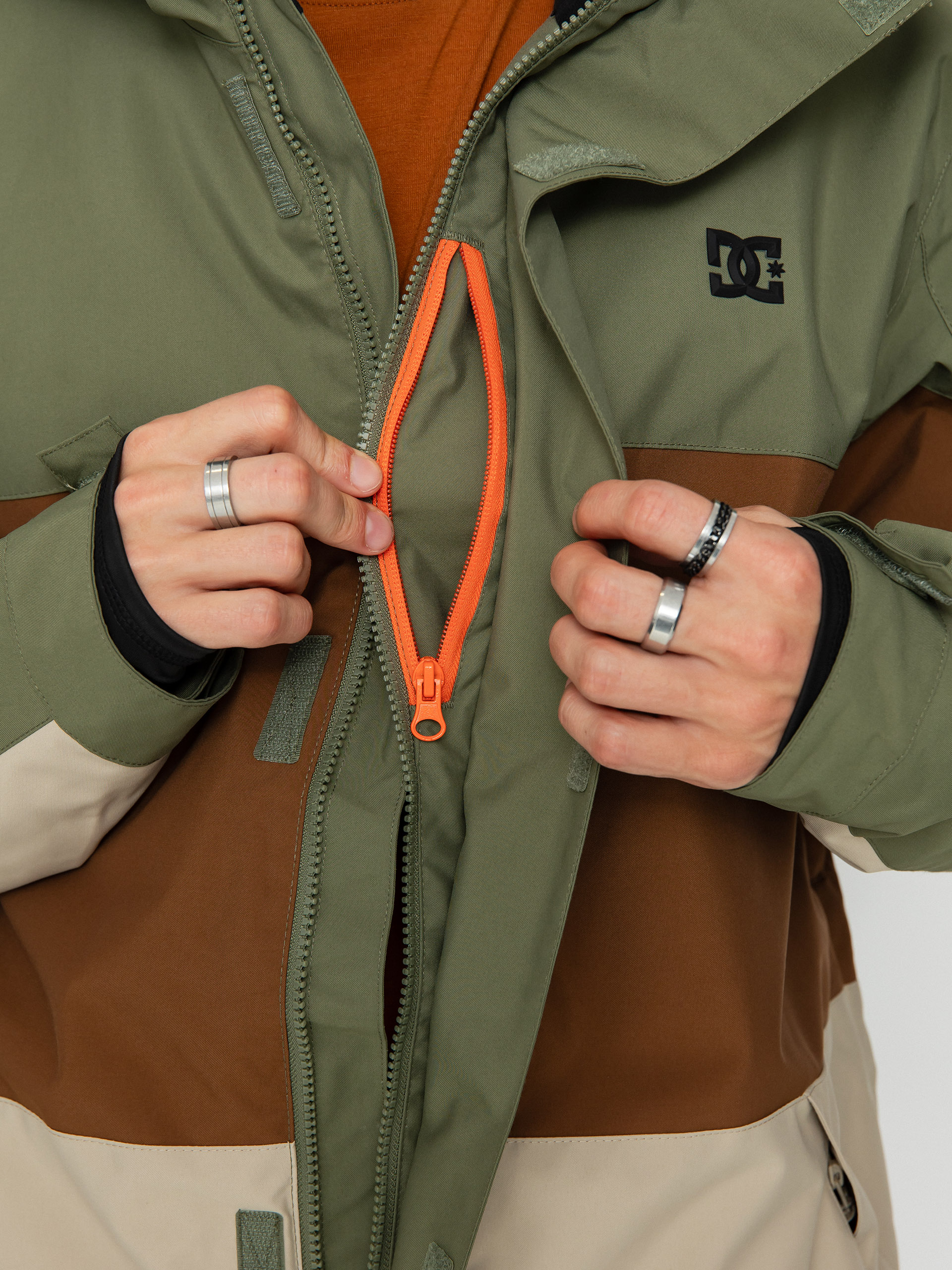 Férfi DC Defy Snowboard dzseki (four leaf clover)