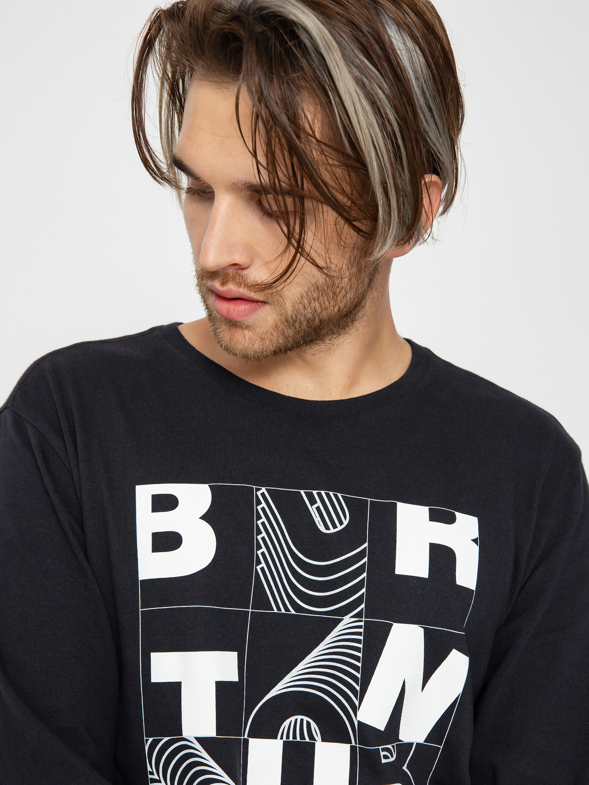 Burton Airshot Hosszú ujjú felső (true black)