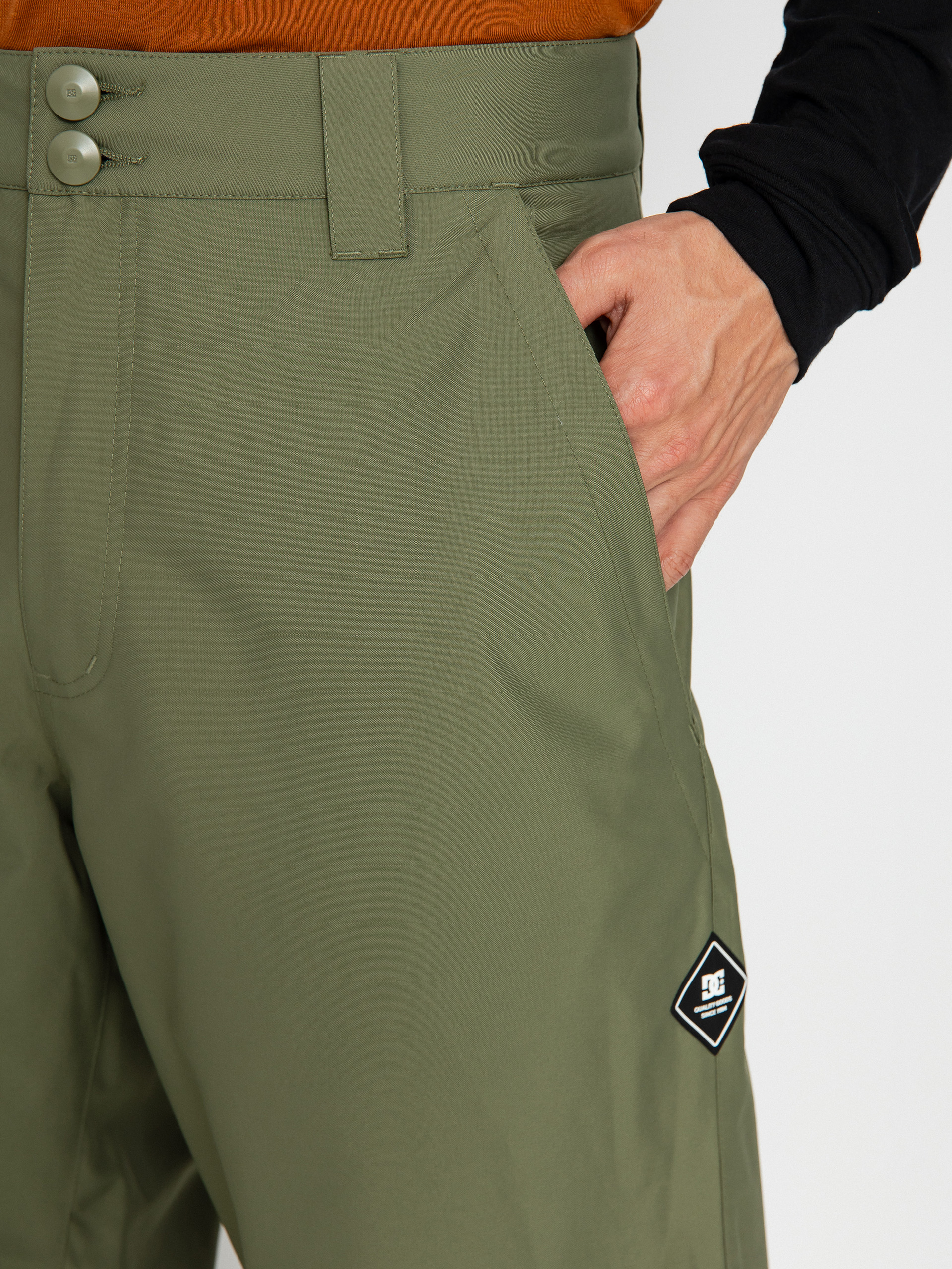 Férfi DC Snow Chino Snowboard nadrág (four leaf clover)