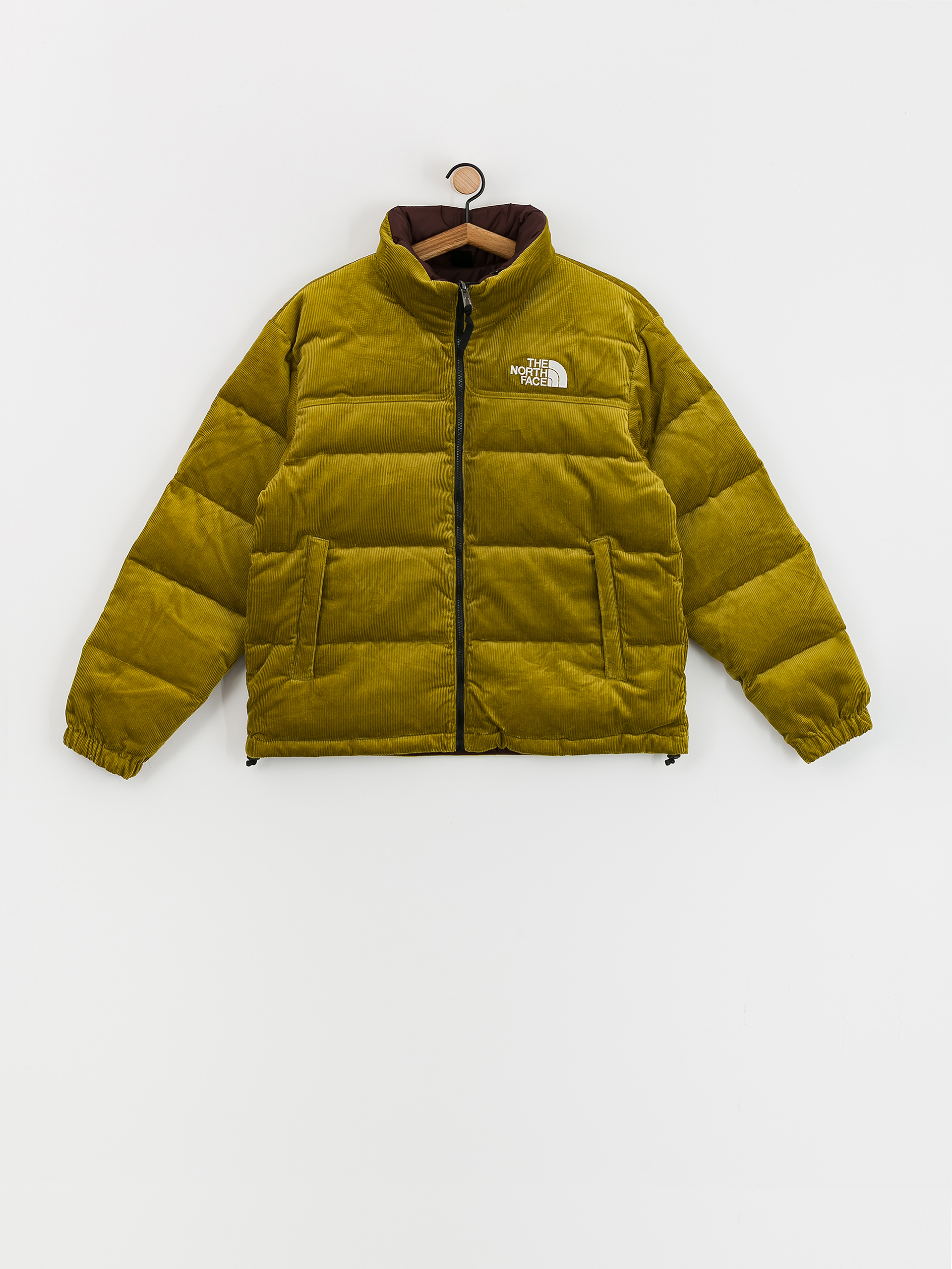 The North Face 92 Reversible Nuptse Dzseki (sulphur moss/coal brown)