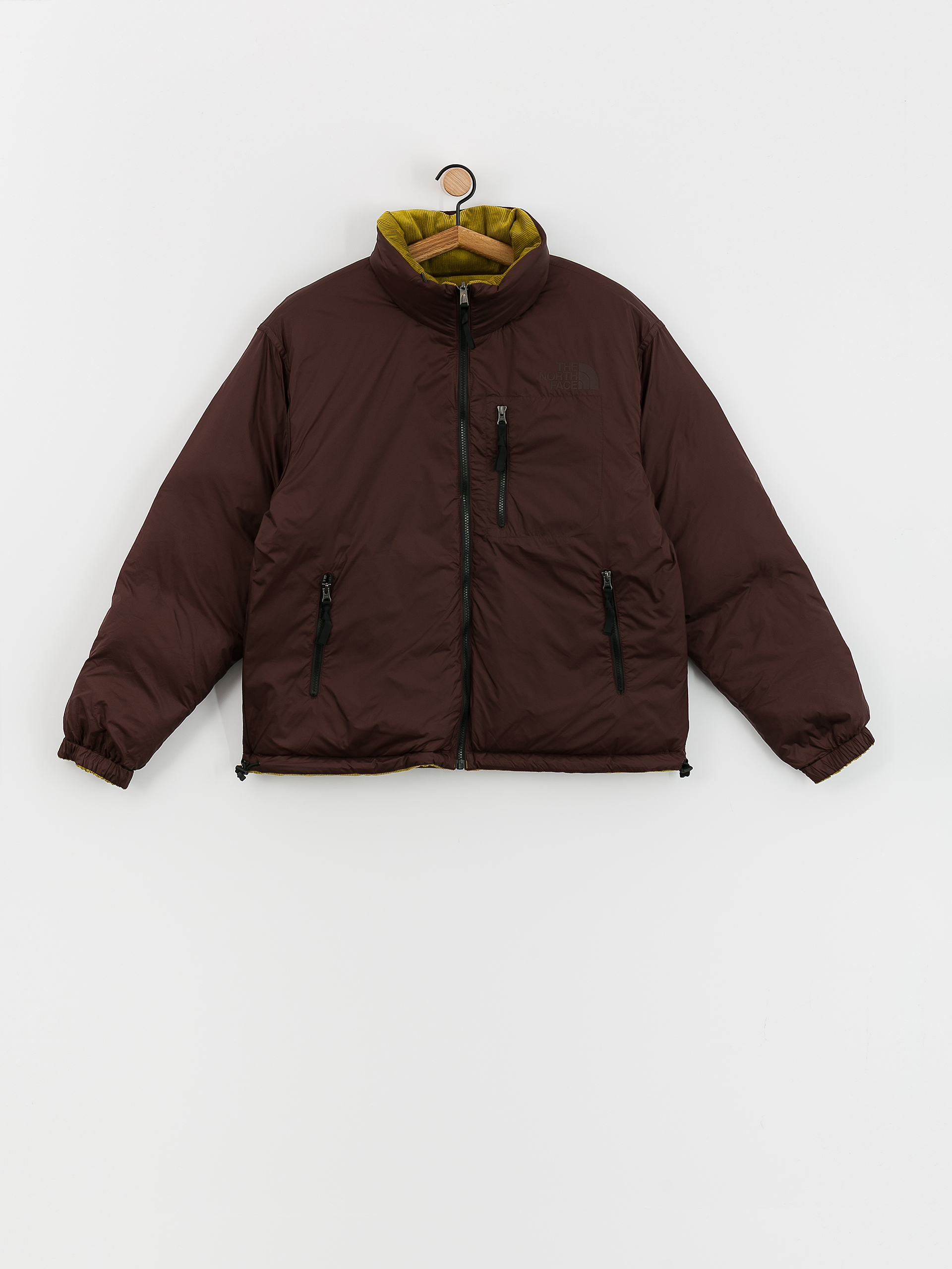 The North Face 92 Reversible Nuptse Dzseki (sulphur moss/coal brown)