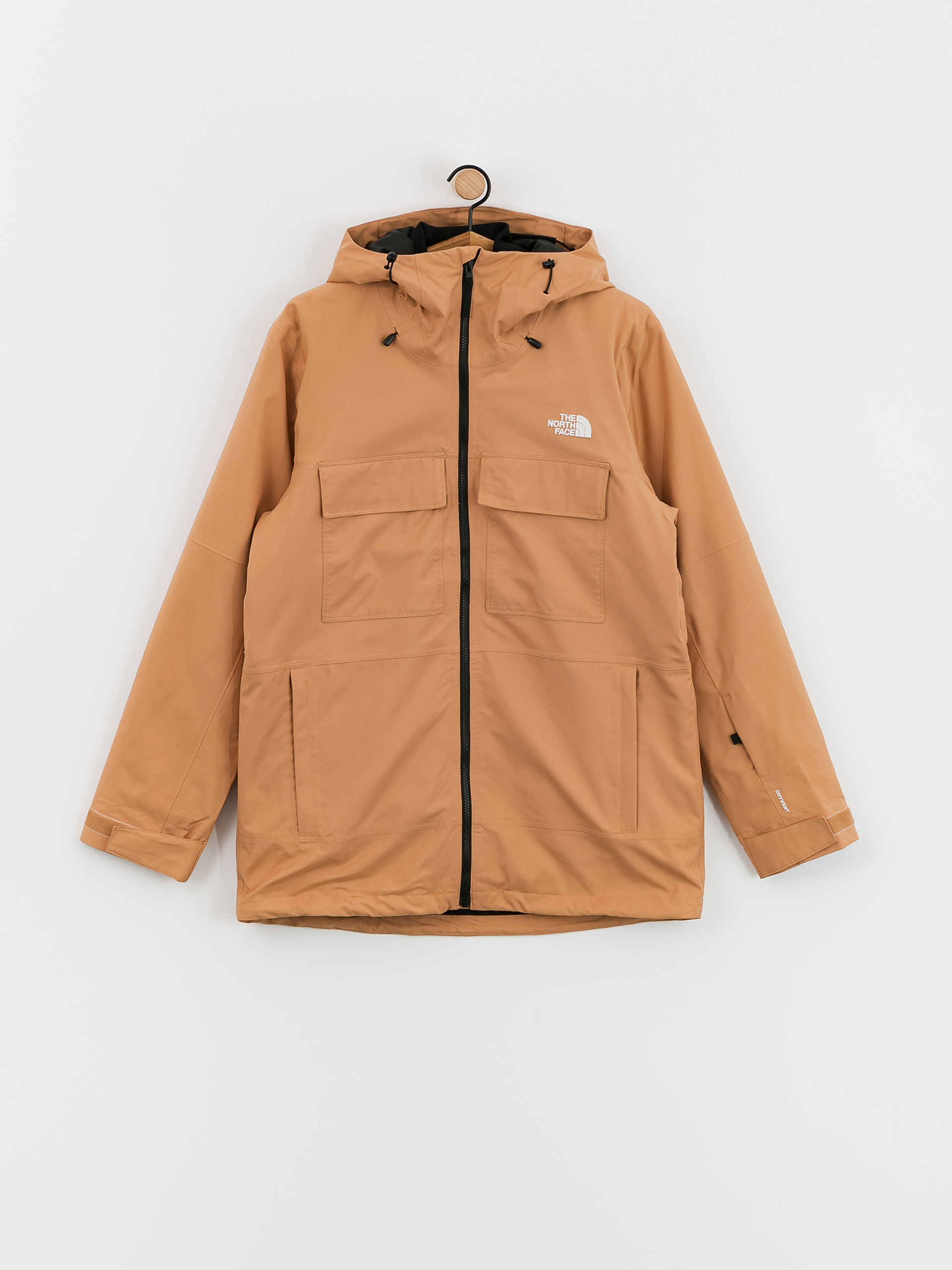 Férfi The North Face Fourbarrel Triclimate Snowboard dzseki (almond butter/tnf black)