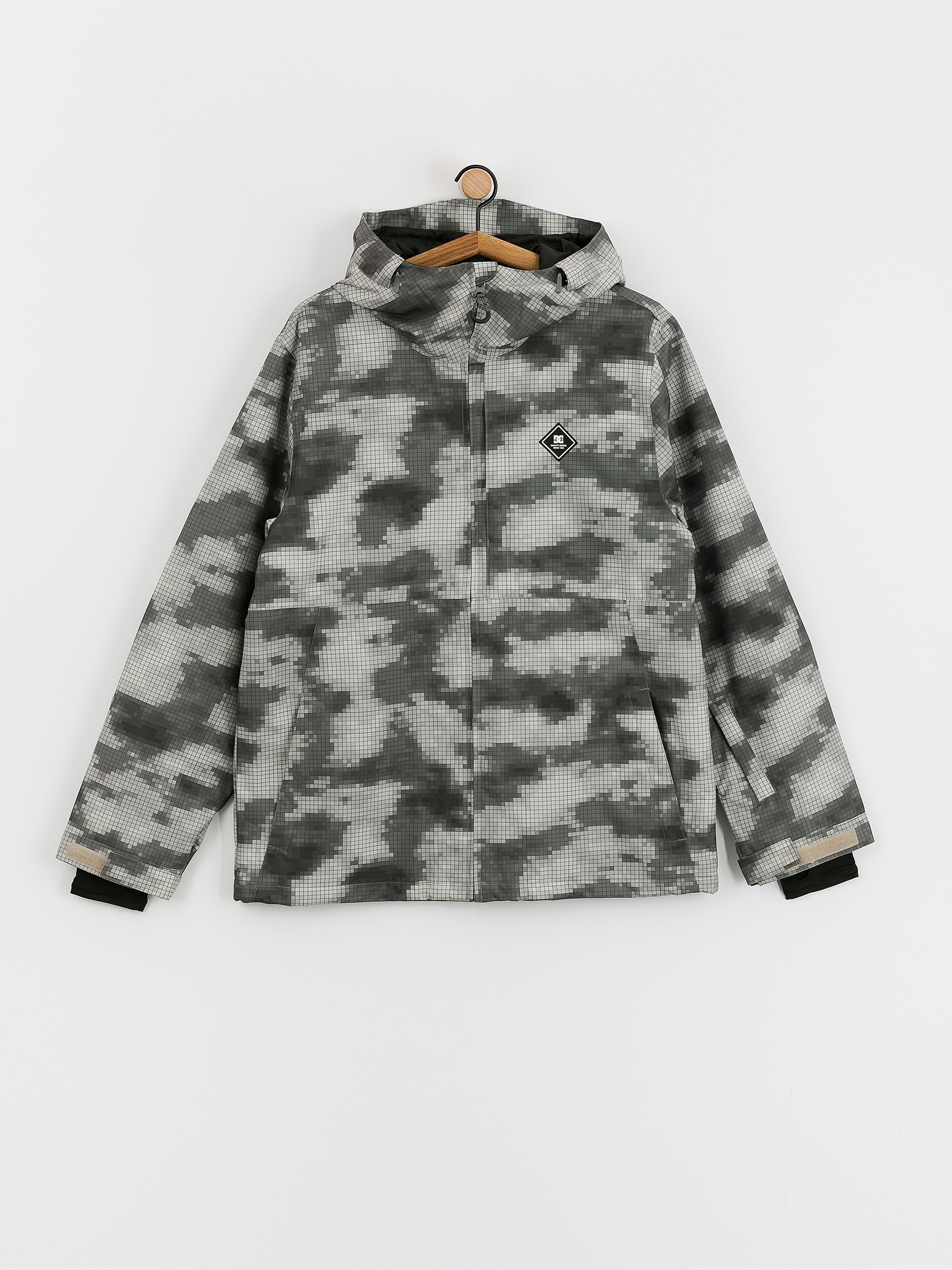 Férfi DC Basis Print Snowboard dzseki (cloud cover)