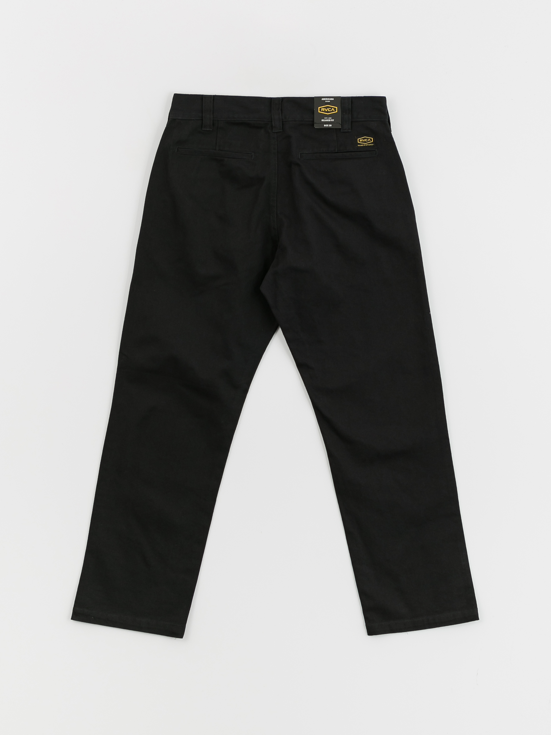 RVCA Americana Chino Kisnadrág (black)