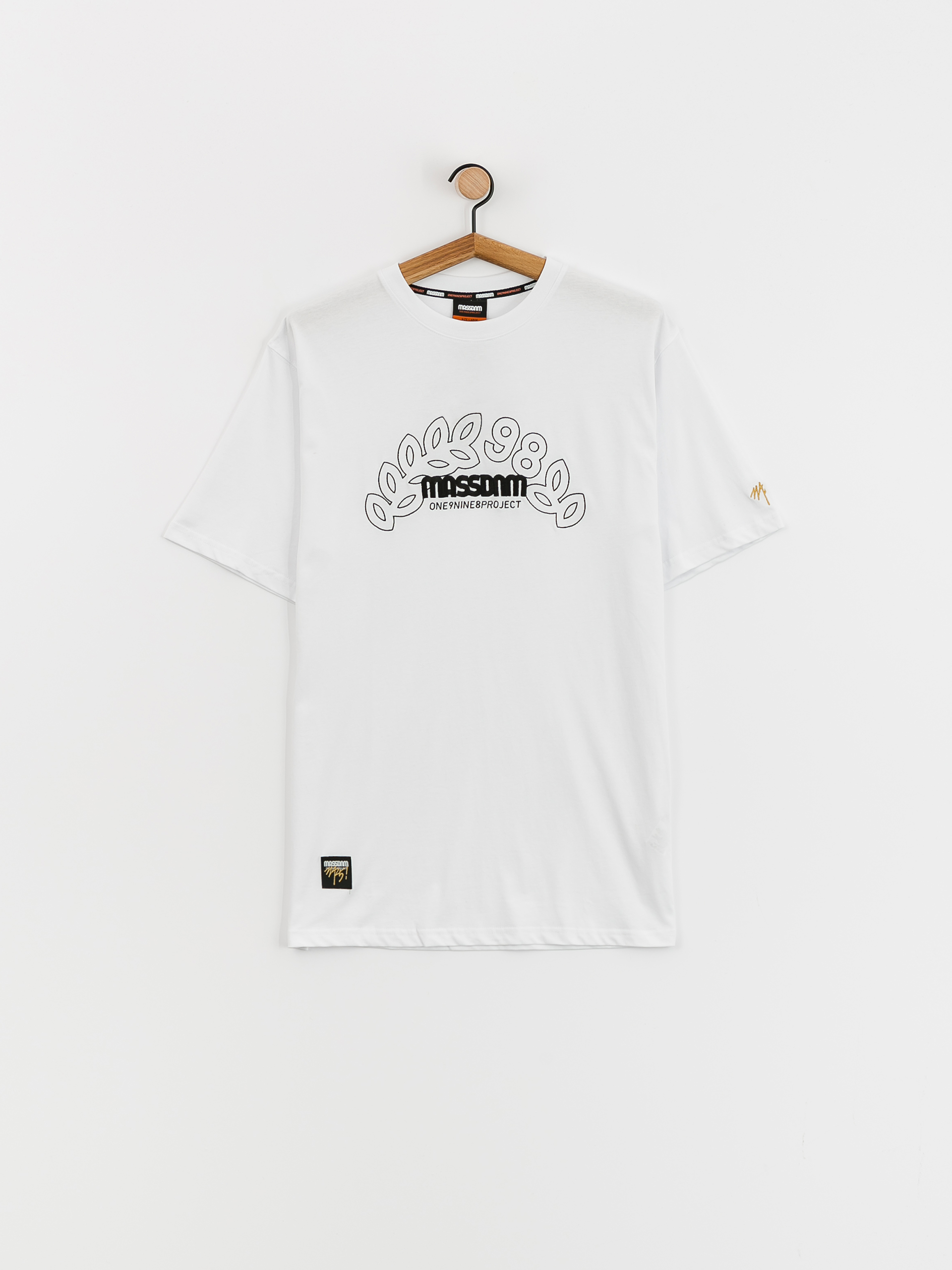 MassDnm Leafs póló (white)