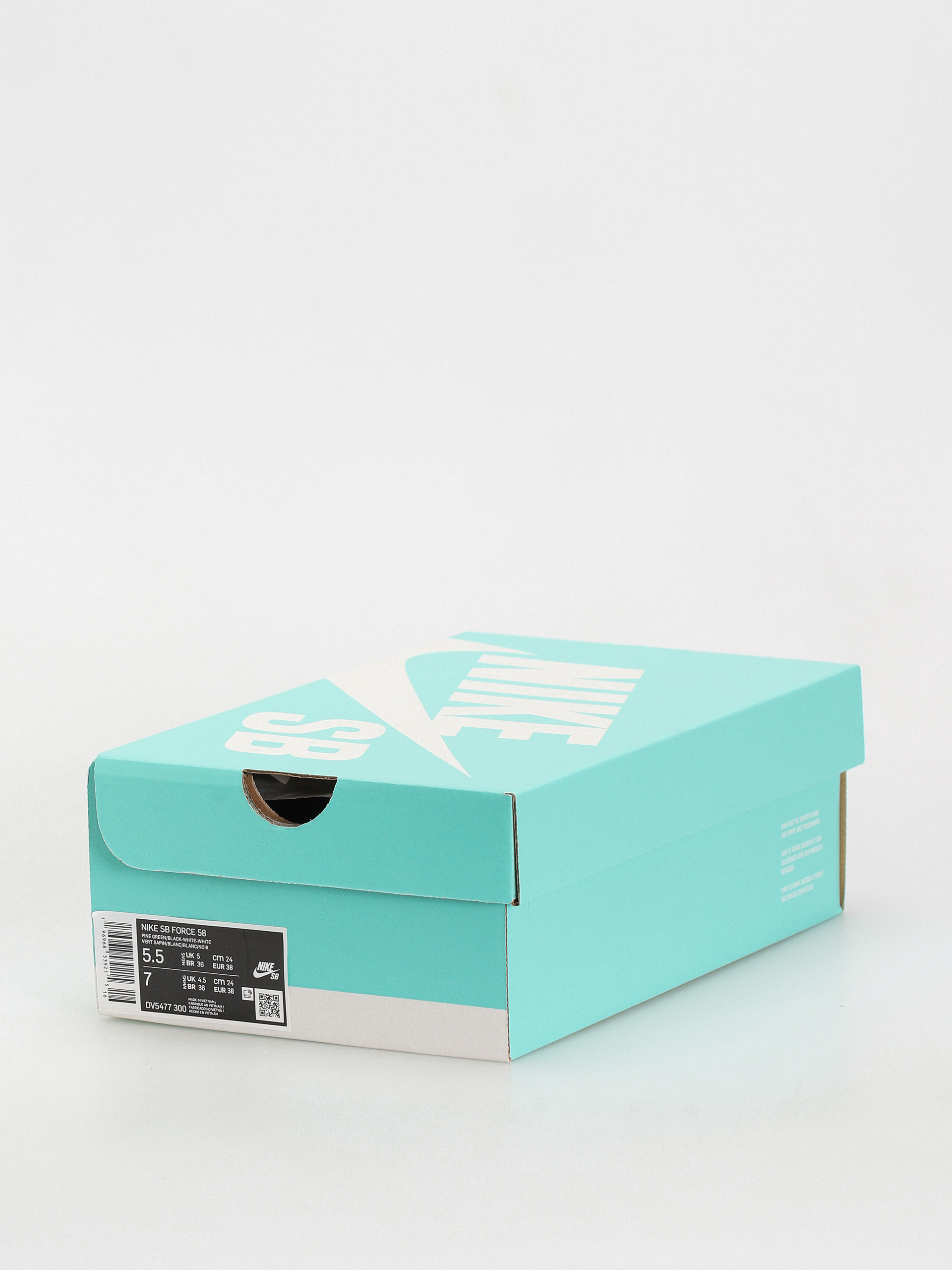 Nike SB Force 58 Cipők (pine green/black white white)