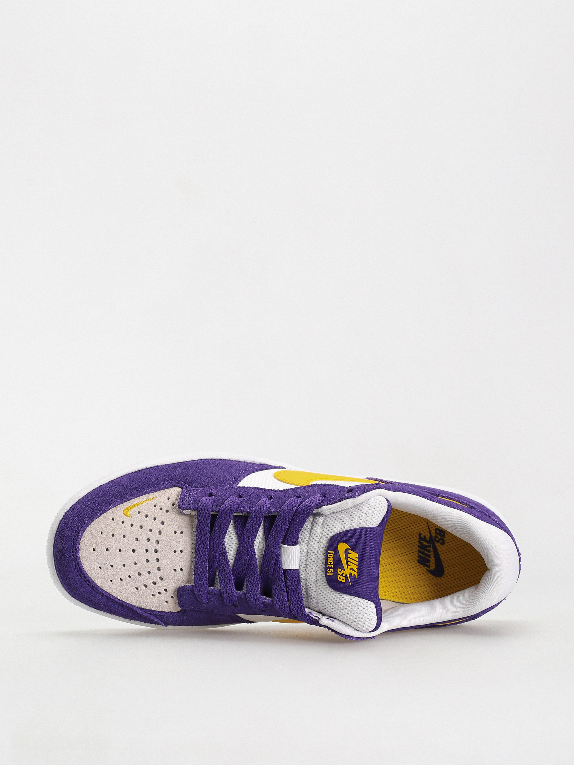Nike SB Force 58 Cipők (court purple/amarillo white white)