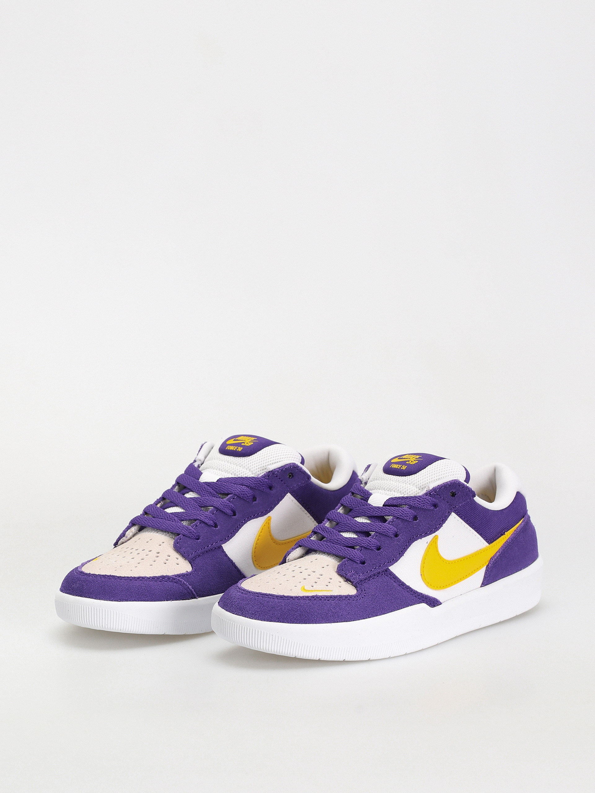 Nike SB Force 58 Cipők (court purple/amarillo white white)