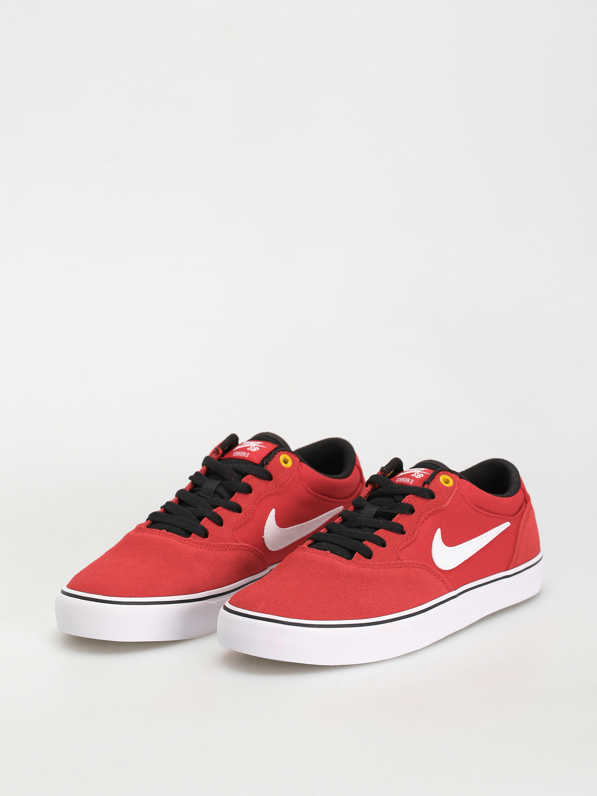 Nike SB Chron 2 Cipők (university red/white black white)