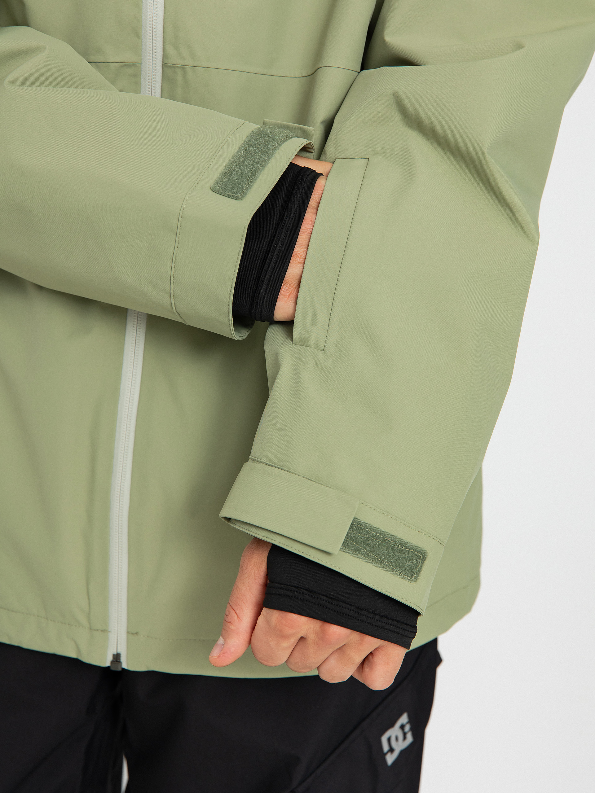 Férfi DC Basis 30K Snowboard dzseki (oil green)