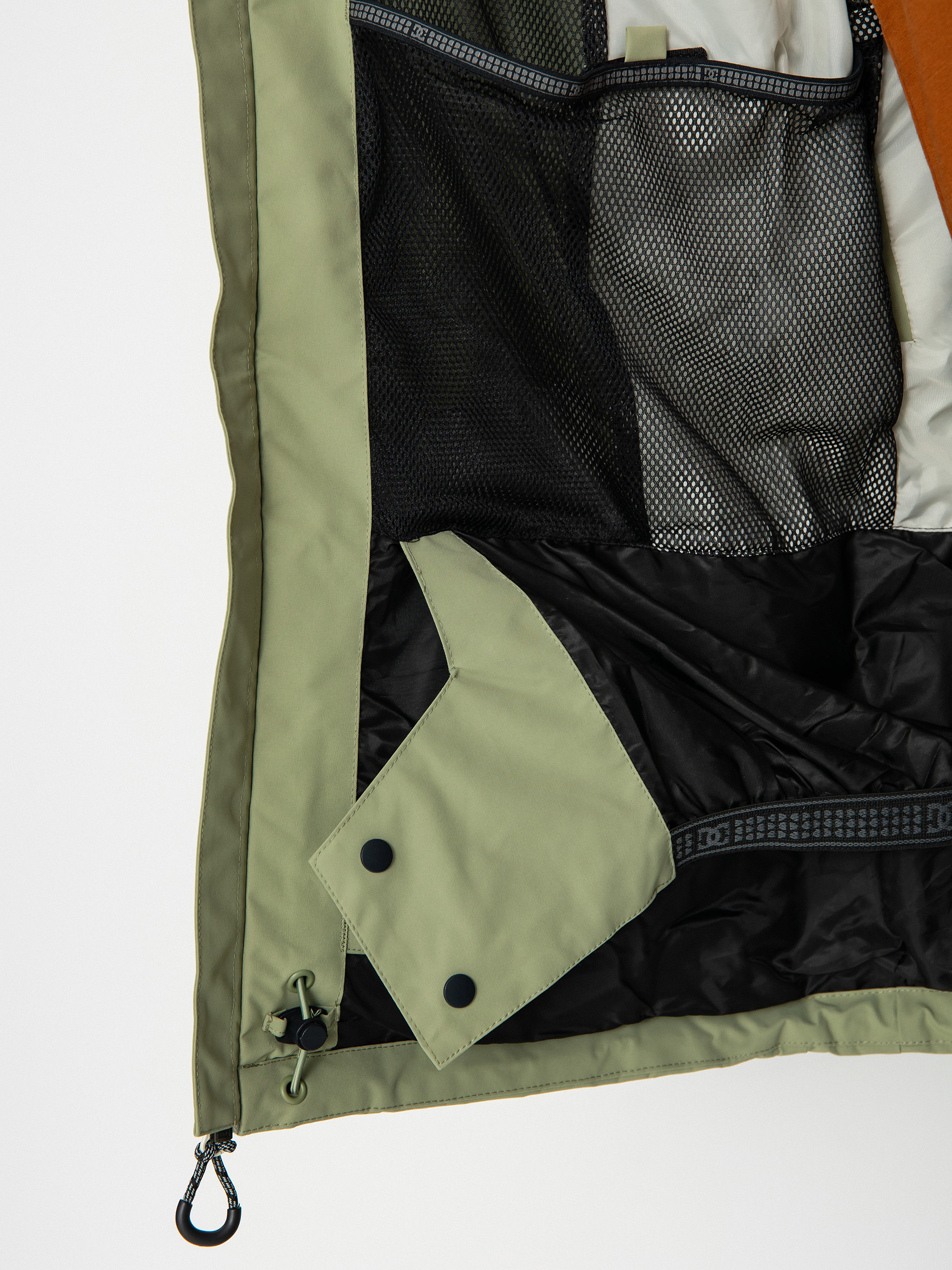 Férfi DC Basis 30K Snowboard dzseki (oil green)