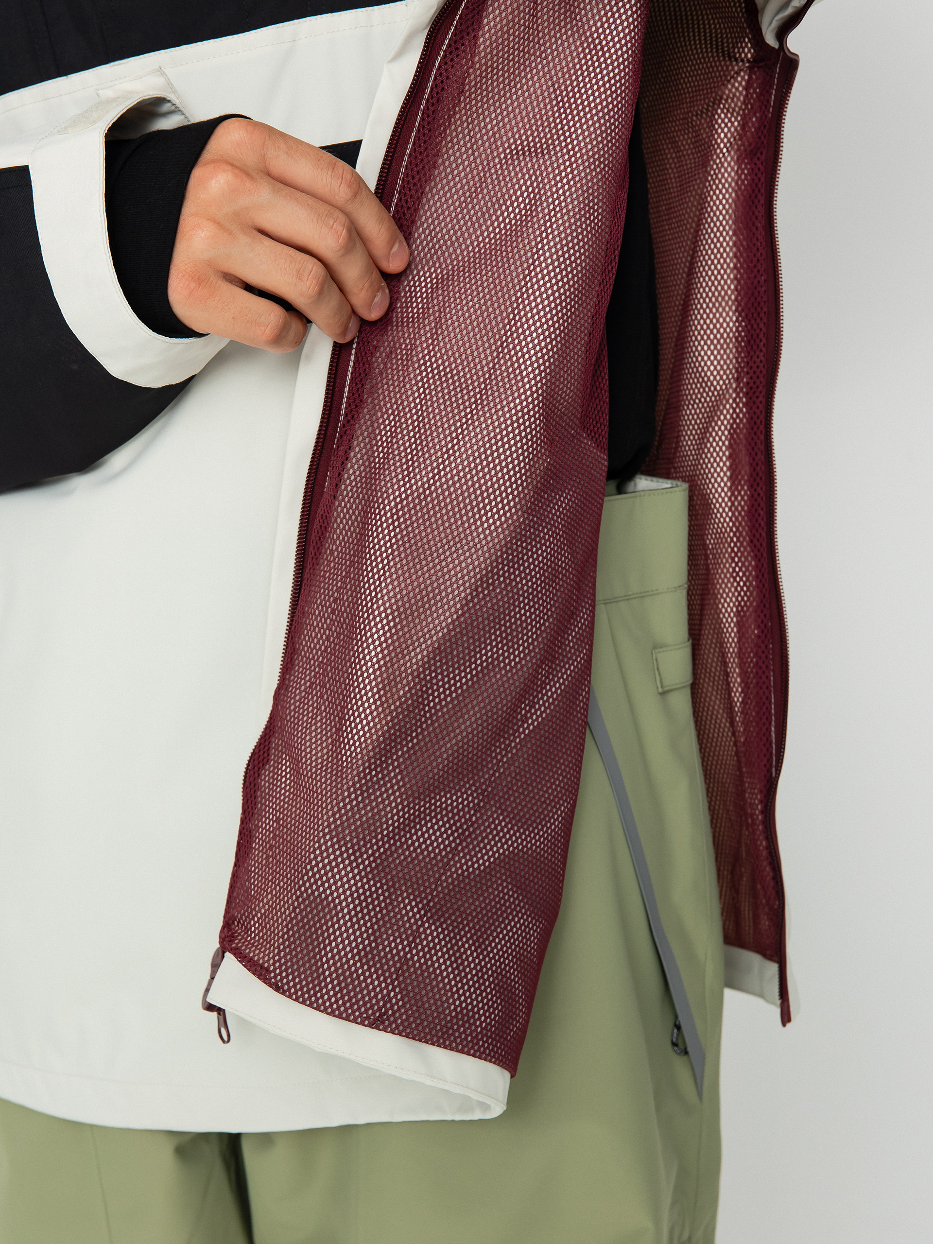 Férfi DC 43 Anorak Snowboard dzseki (silver birch)