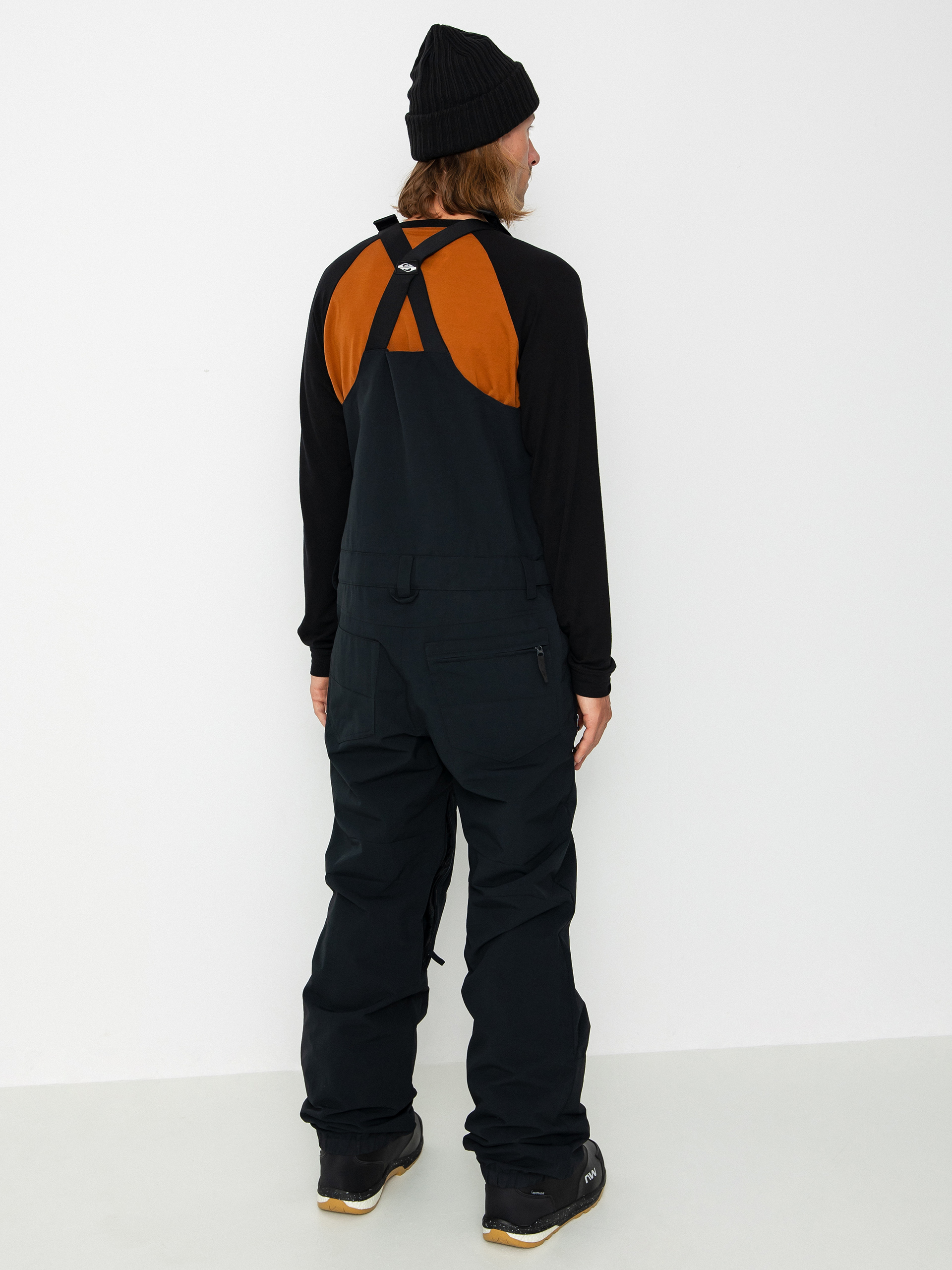 Férfi Quiksilver Fly High Bib Snowboard nadrág (true black)