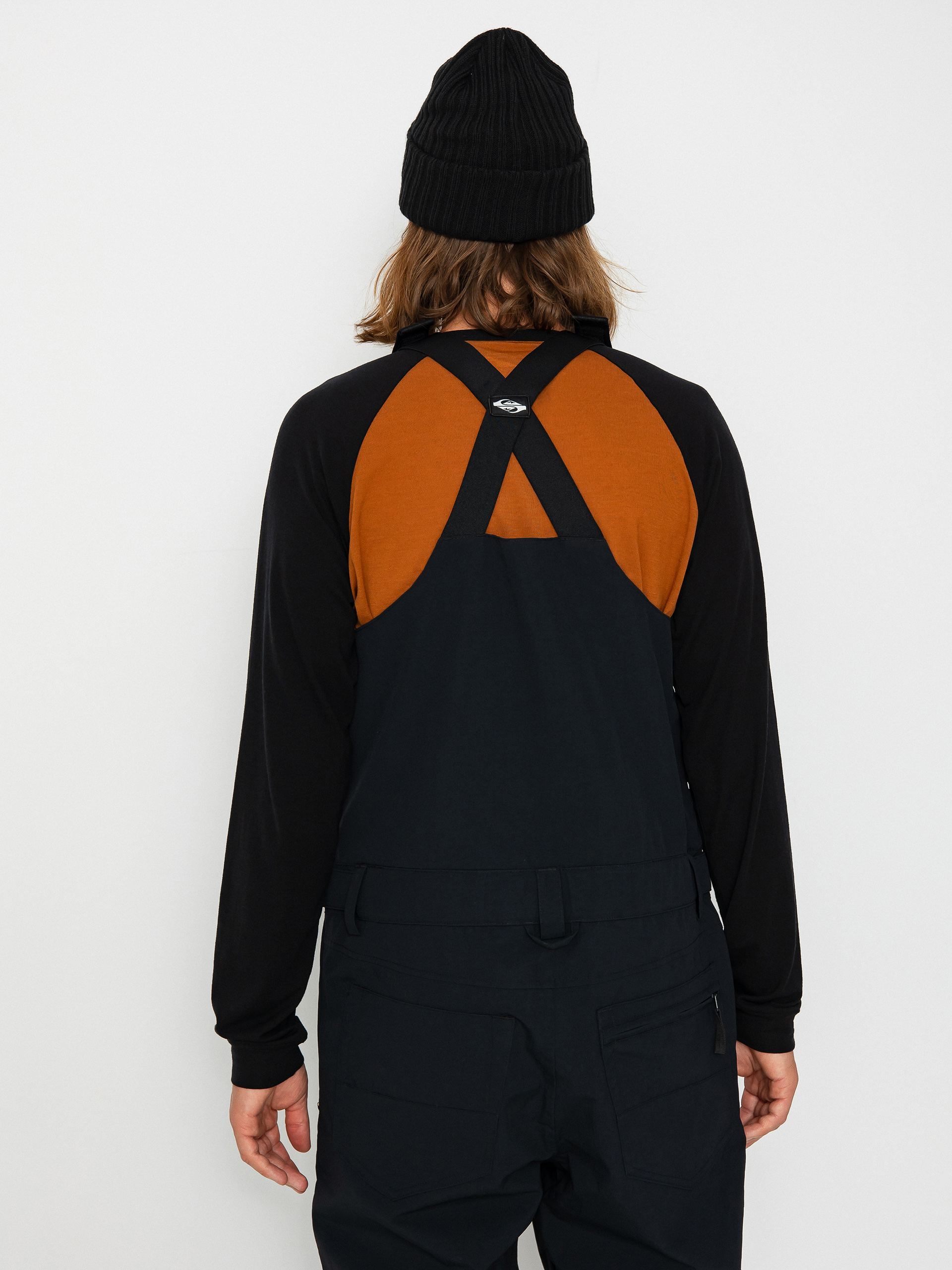 Férfi Quiksilver Fly High Bib Snowboard nadrág (true black)