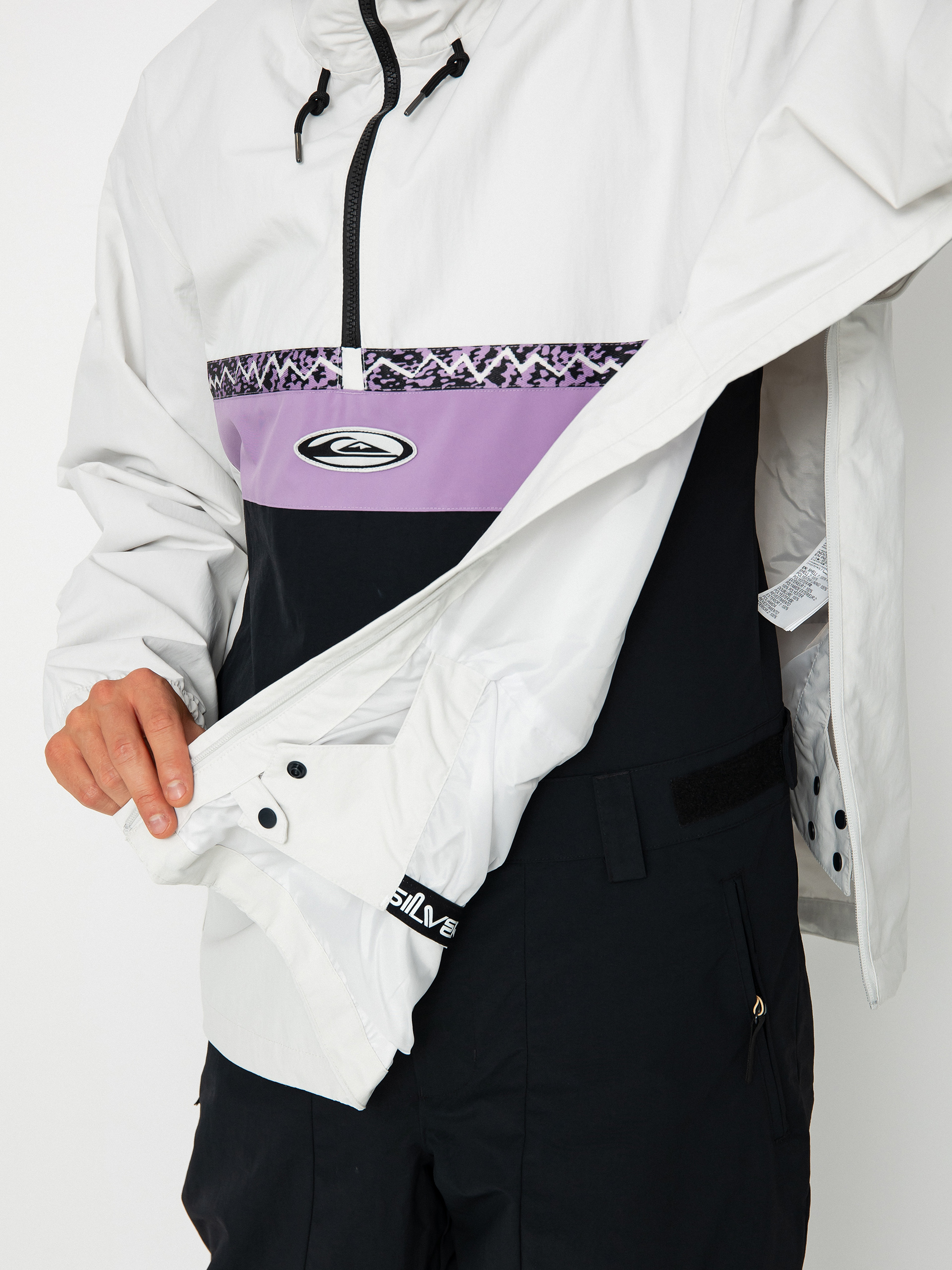 Férfi Quiksilver Steeze Snowboard dzseki (nimbus cloud)