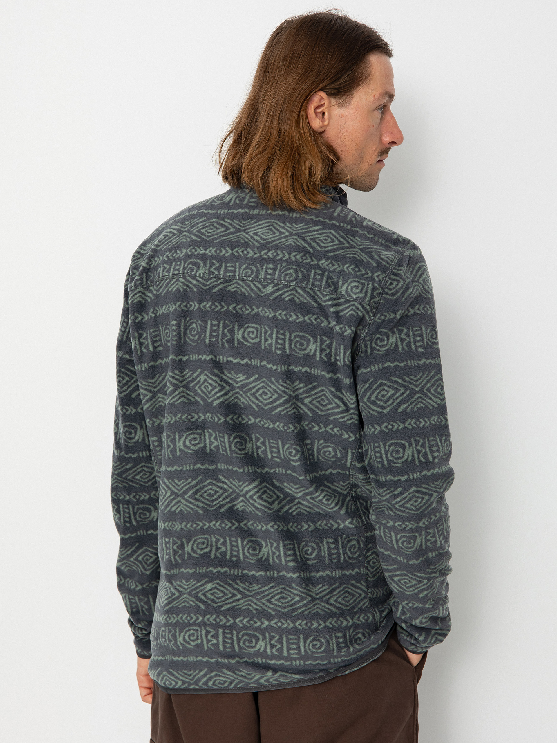 Férfi Quiksilver Aker Polár pulóver (aker phantom)