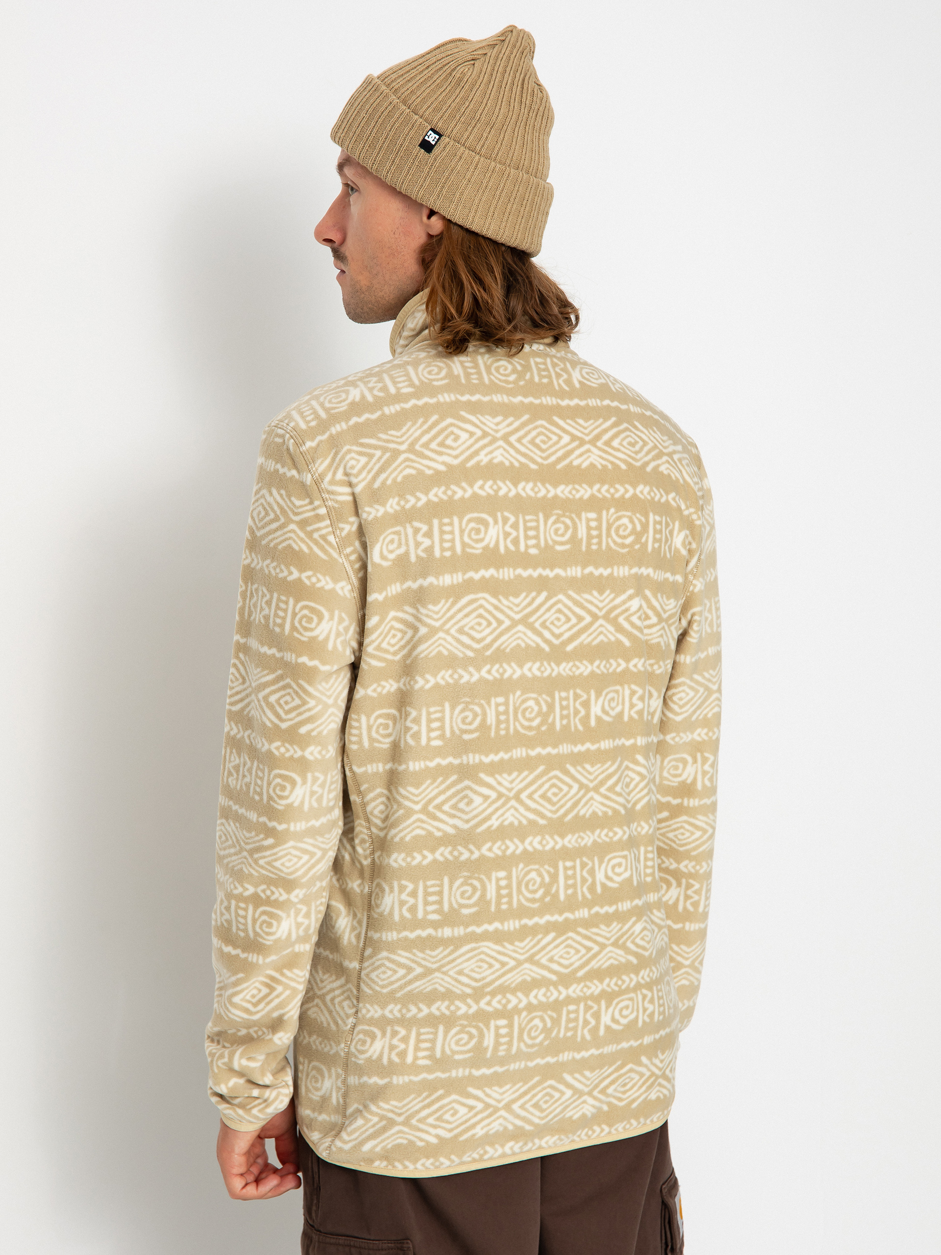 Férfi Quiksilver Aker Polár pulóver (aker pale khaki)