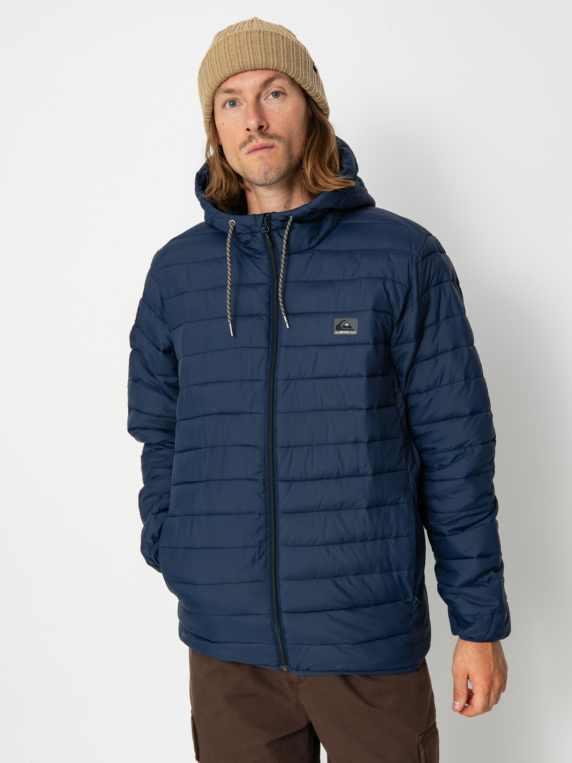 Quiksilver Scaly Hood Dzseki (navy blazer)