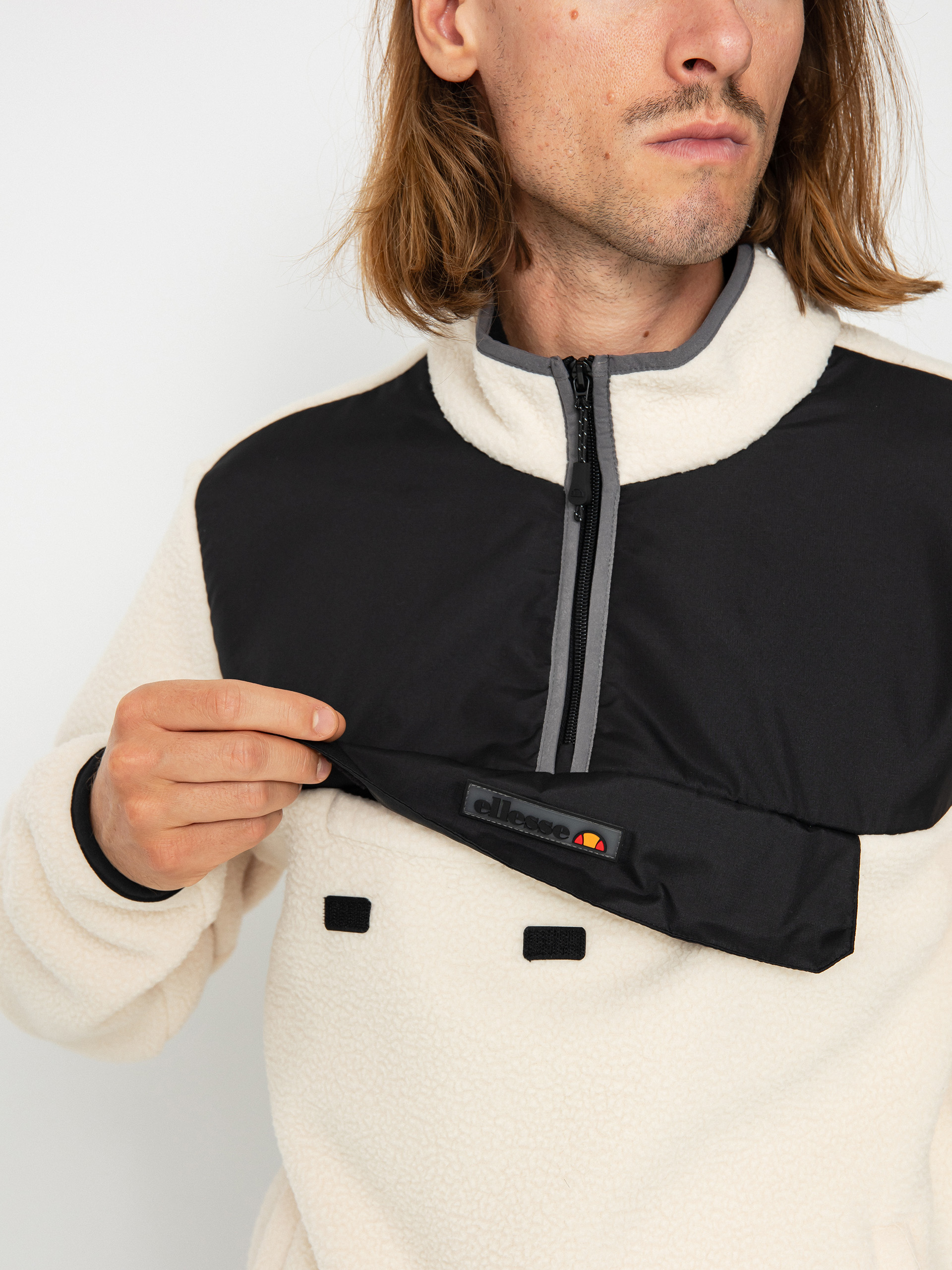 Férfi Ellesse Zinco Oh Polár pulóver (off white)