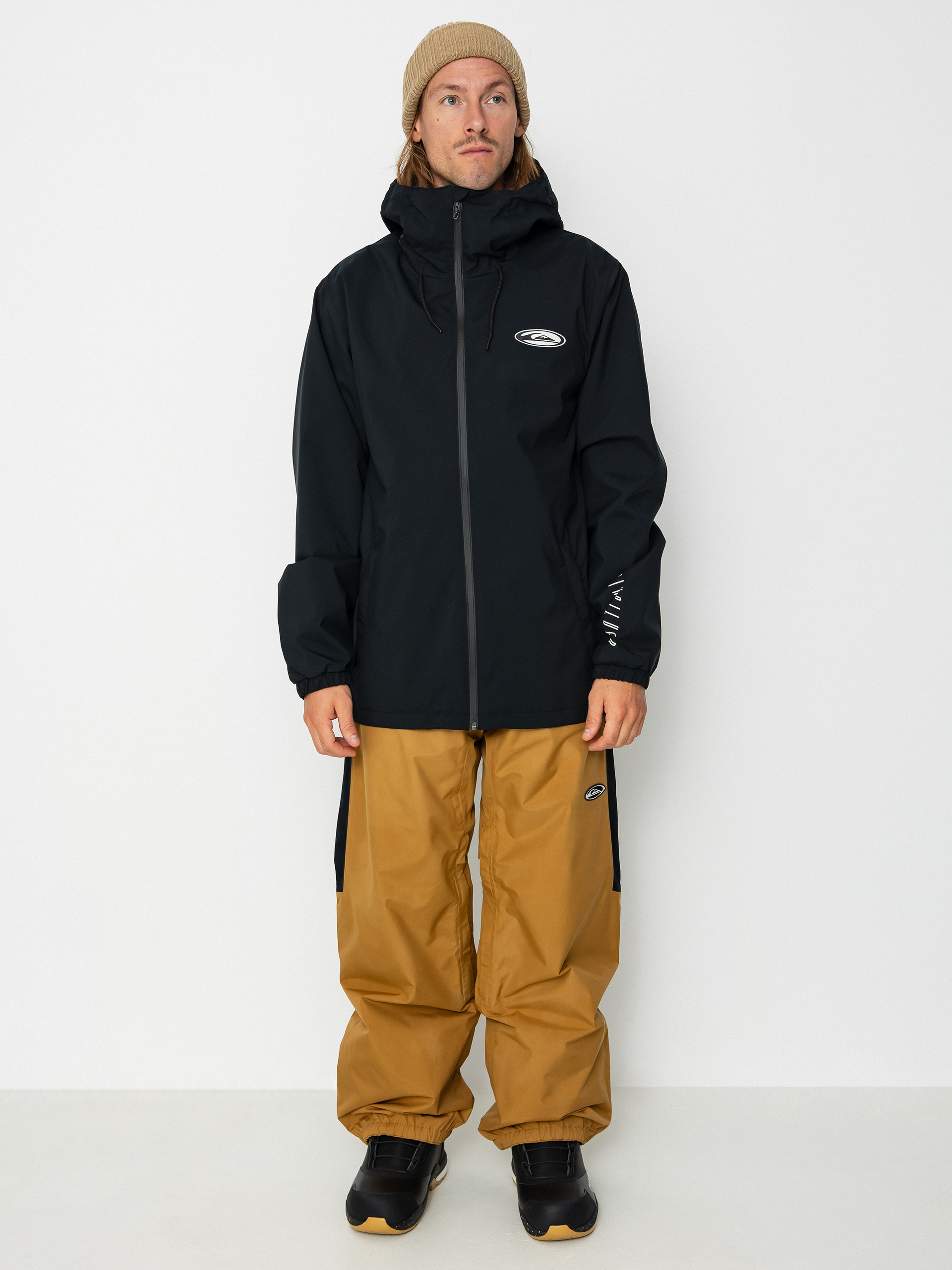 Férfi Quiksilver High In The Hood Snowboard dzseki (true black)