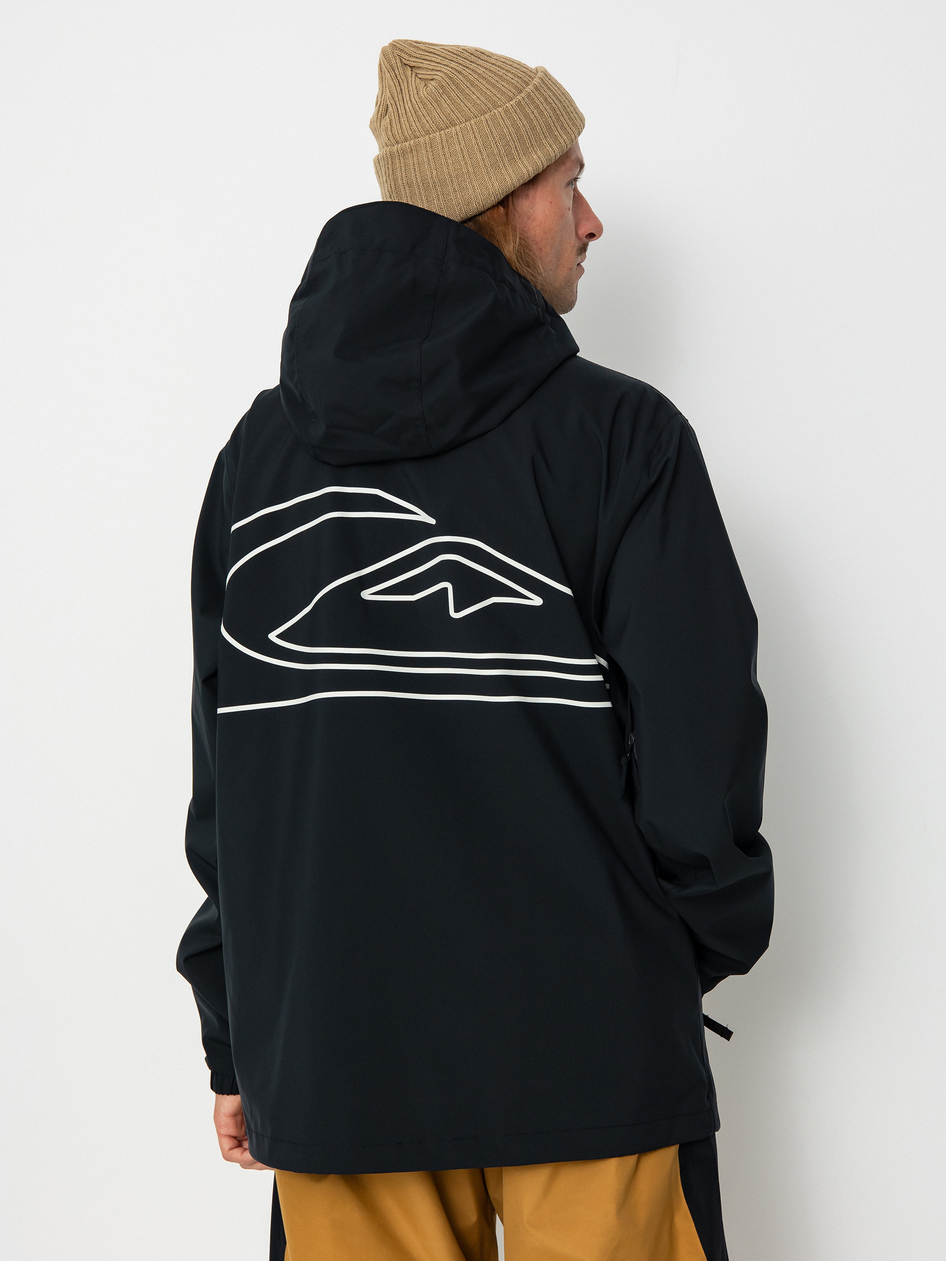 Férfi Quiksilver High In The Hood Snowboard dzseki (true black)