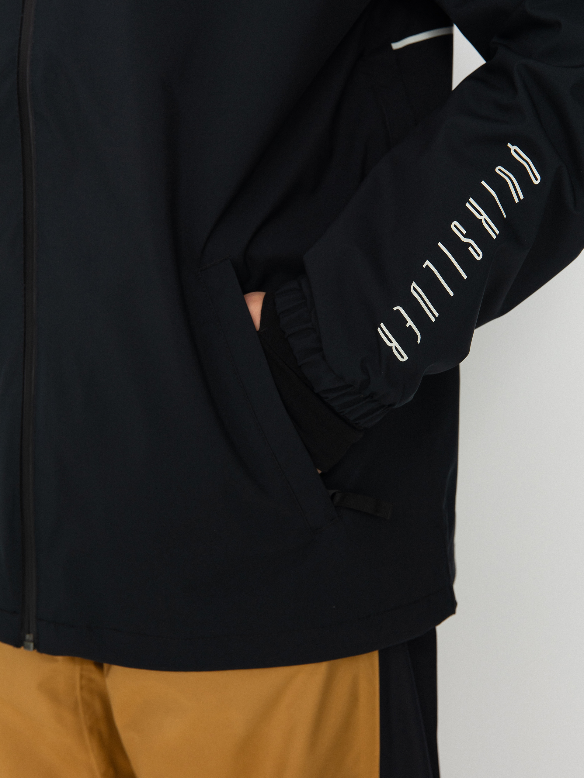 Férfi Quiksilver High In The Hood Snowboard dzseki (true black)