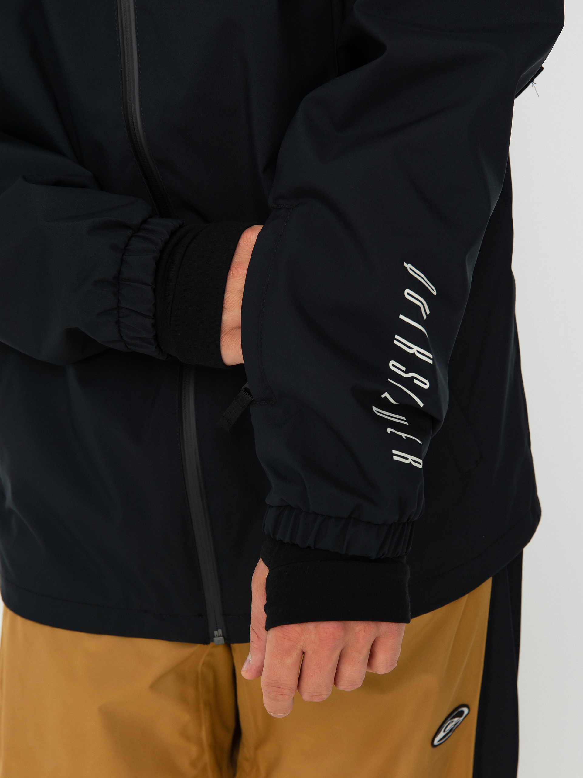 Férfi Quiksilver High In The Hood Snowboard dzseki (true black)