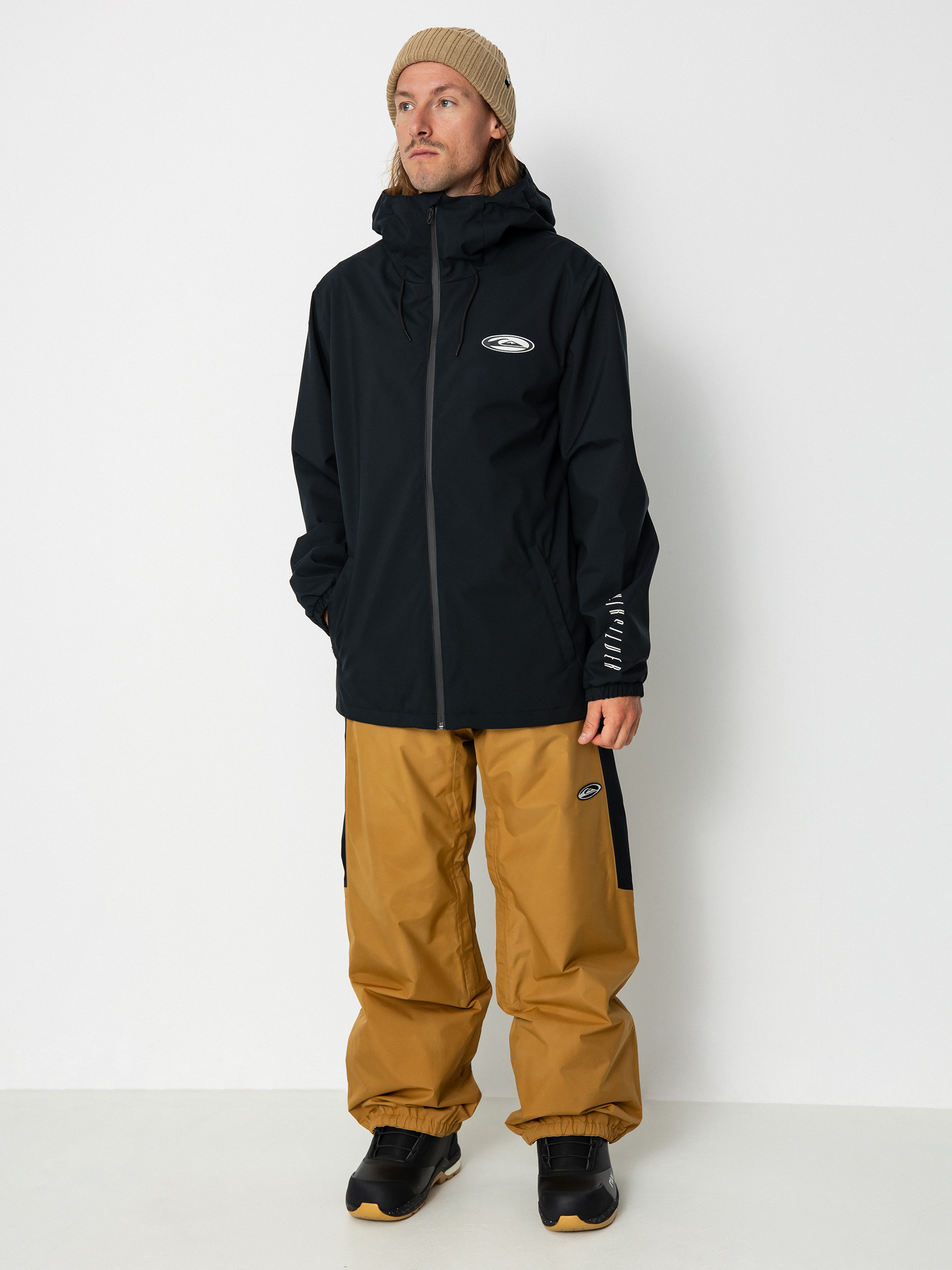 Férfi Quiksilver High In The Hood Snowboard dzseki (true black)