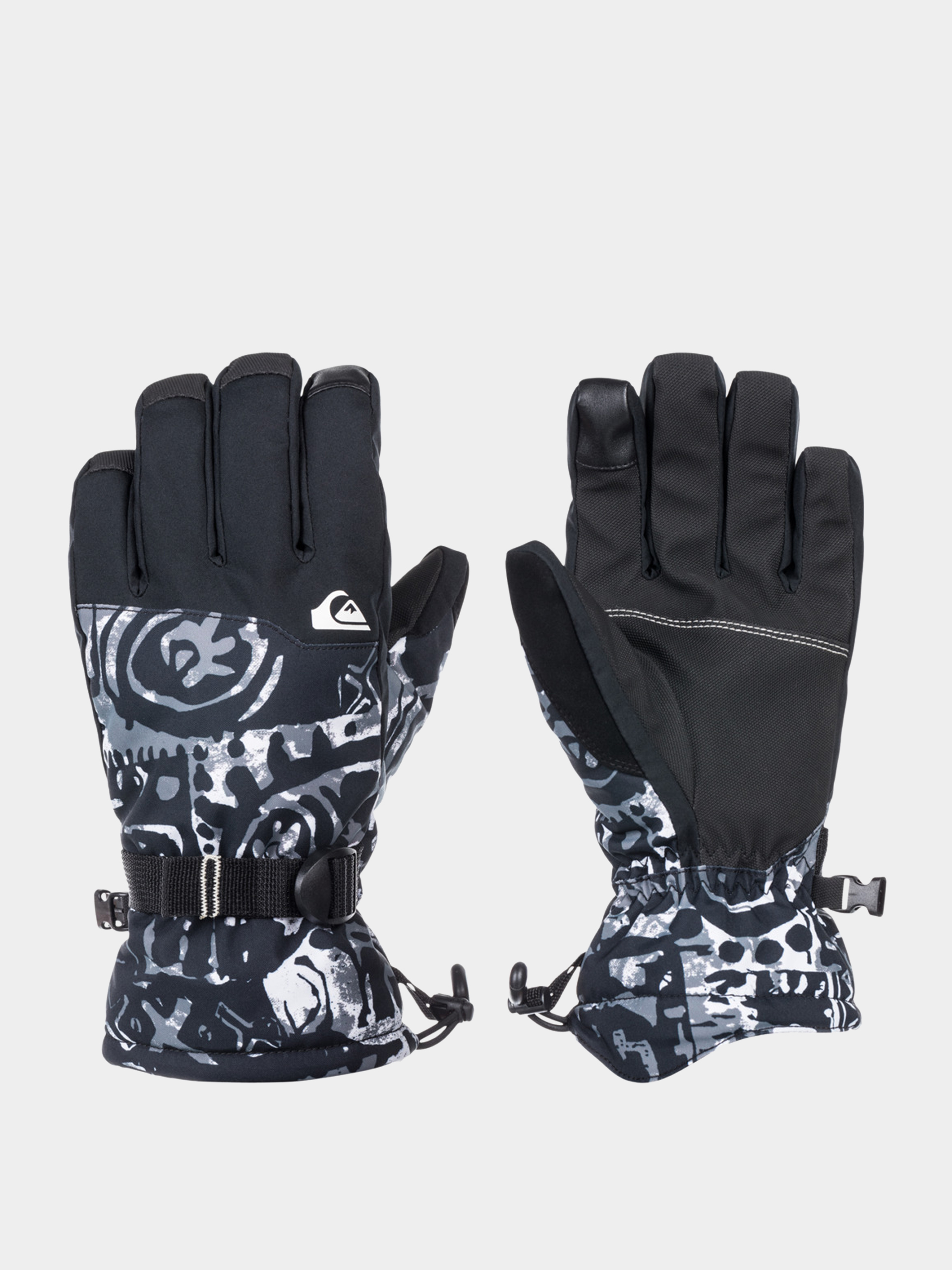 Quiksilver Mission Kesztyű (snow heritage true black)