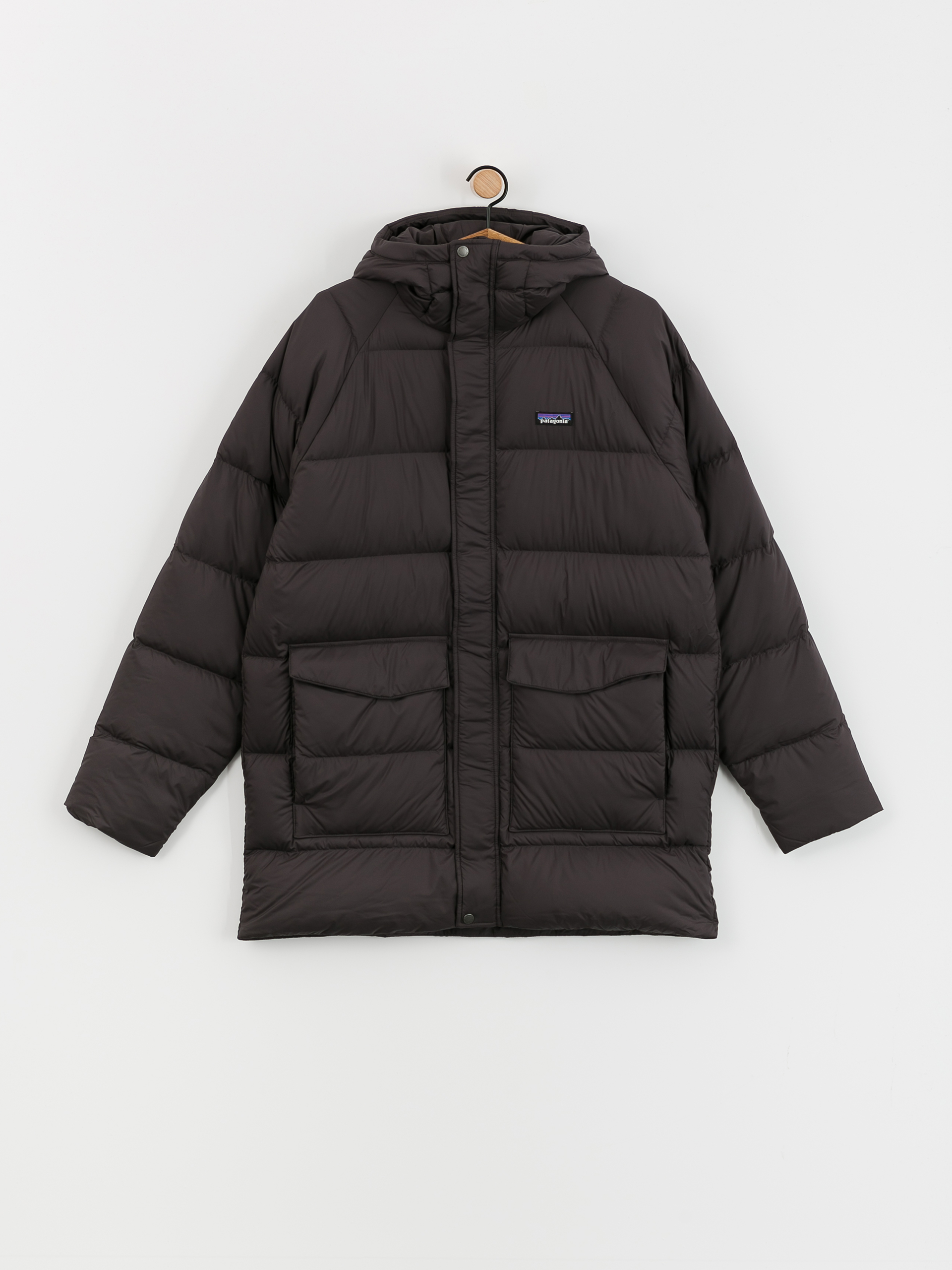 Patagonia Silent Down Parka Dzseki (ink black)