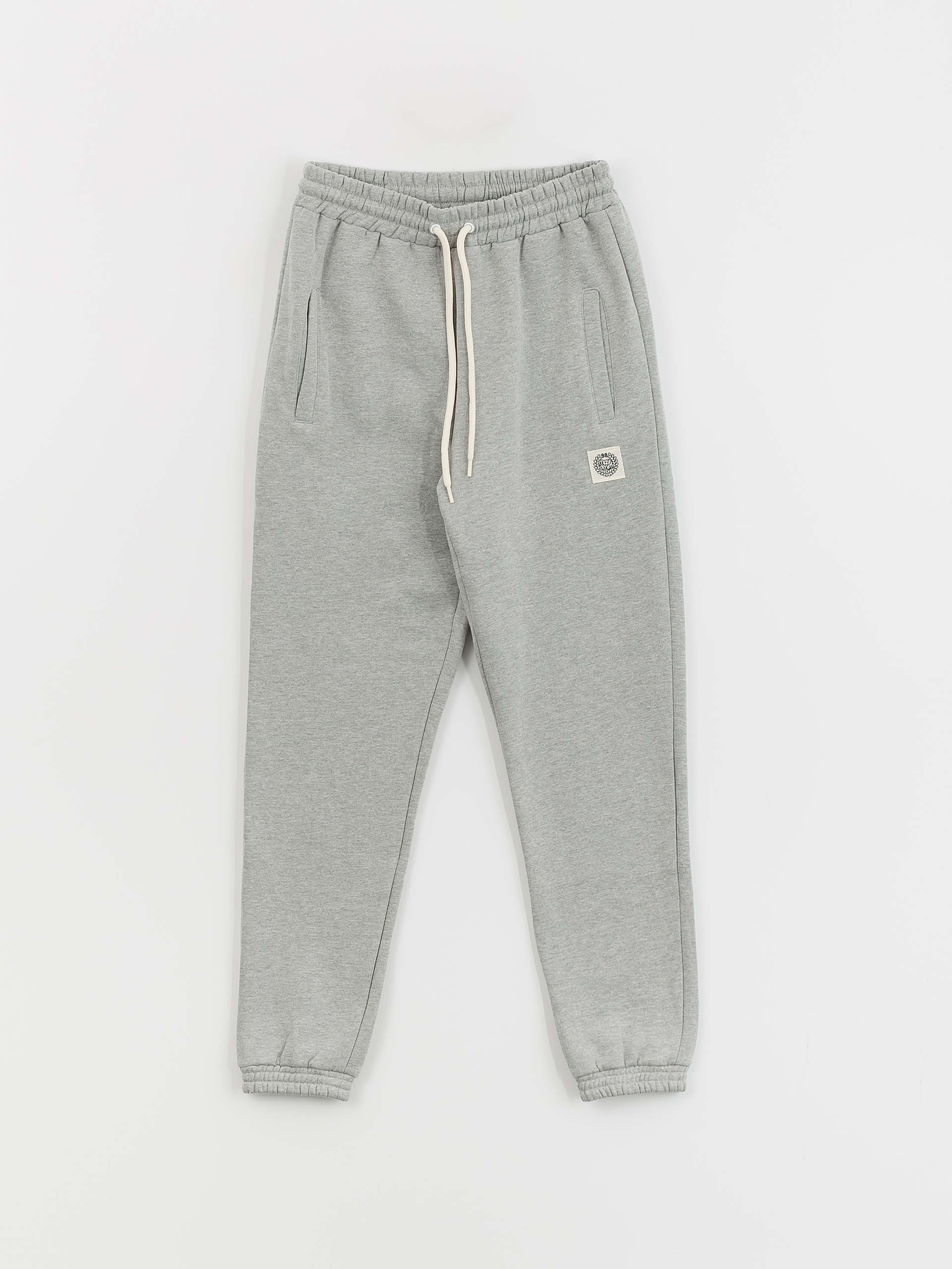 MassDnm Patch Straight Fit Kisnadrág (light heather grey)