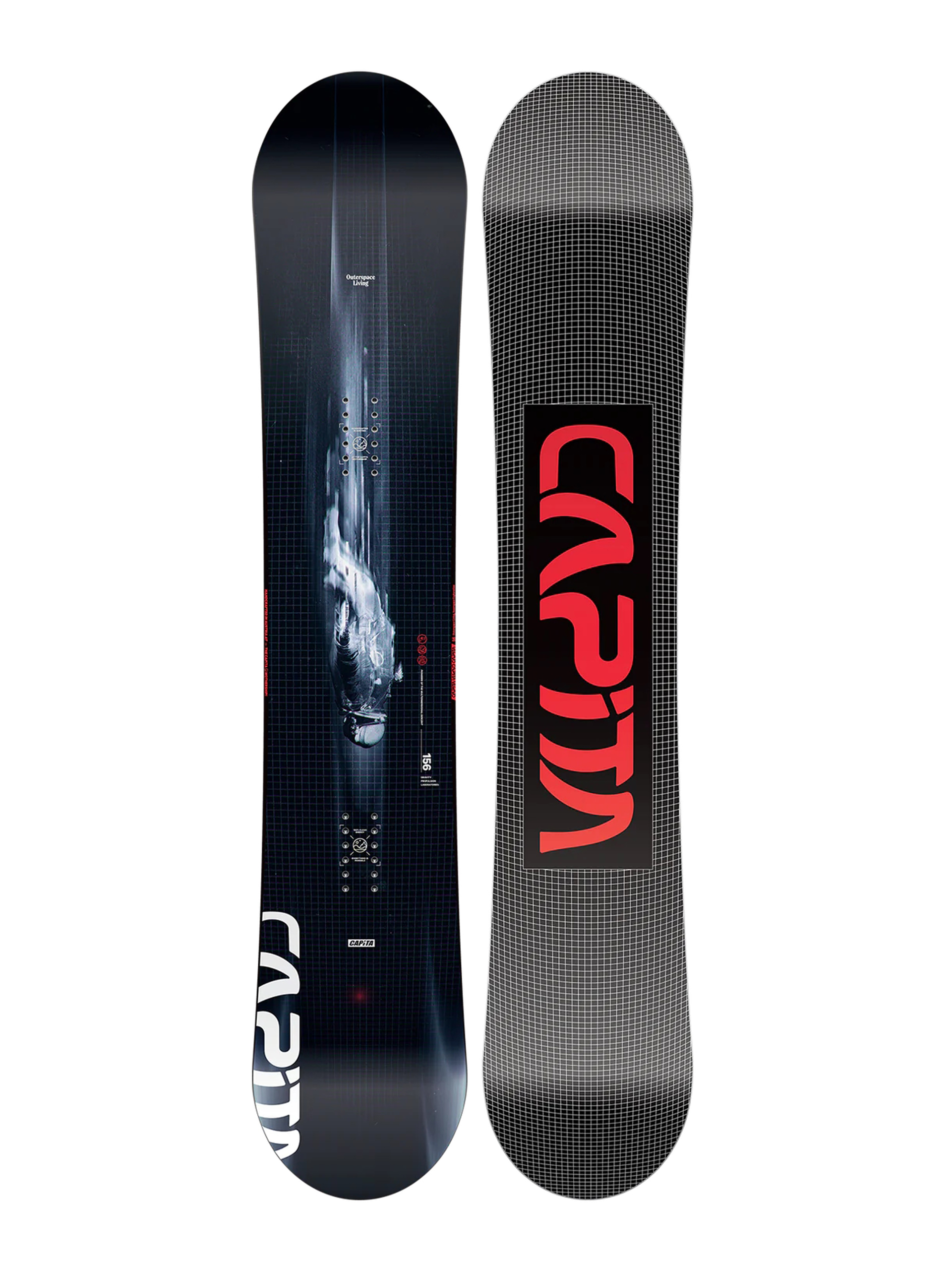 Férfi Capita Outerspace Living Snowboard (red)