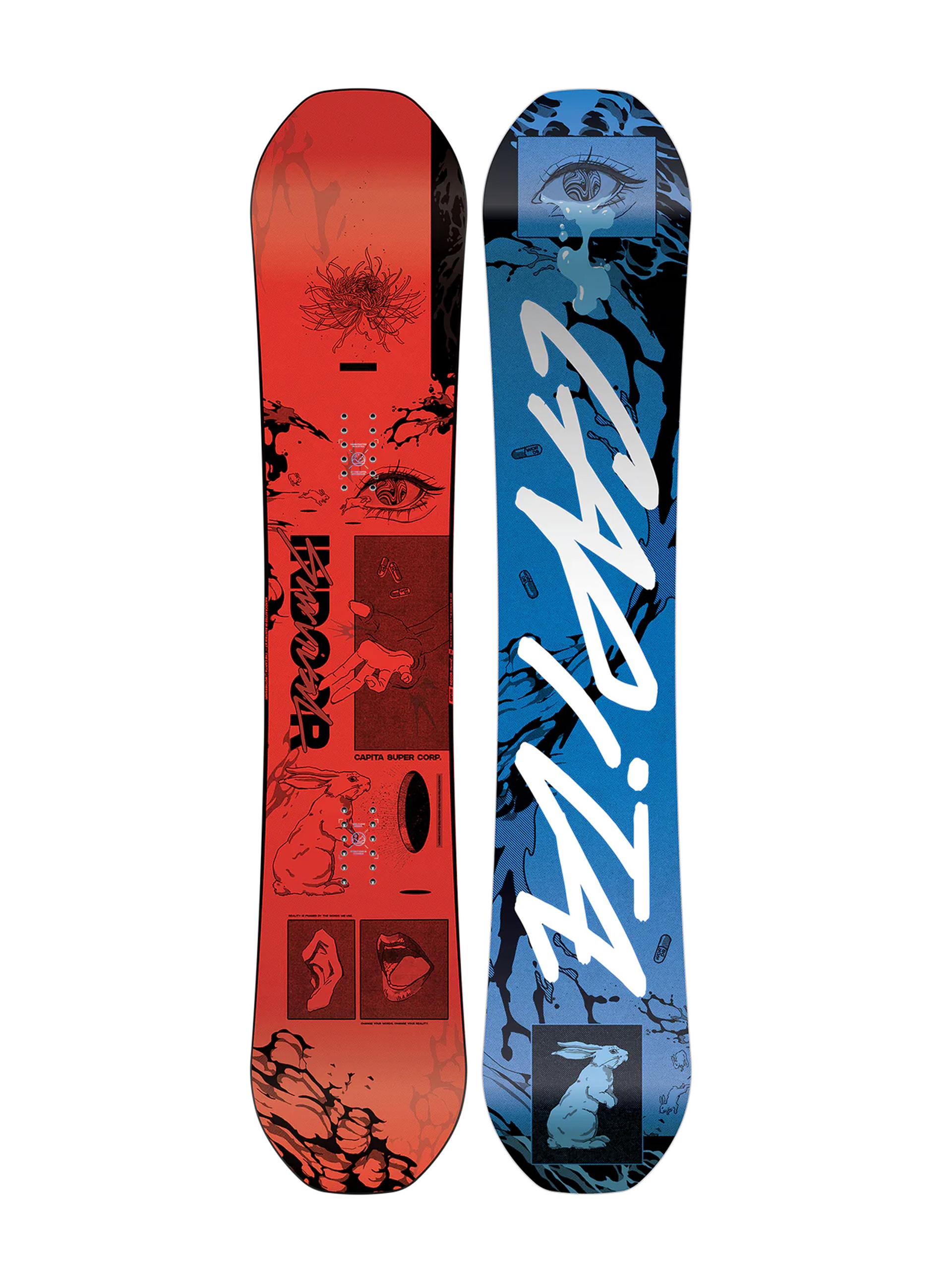 Capita Indoor Survival Snowboard - kék, fekete, többszínű