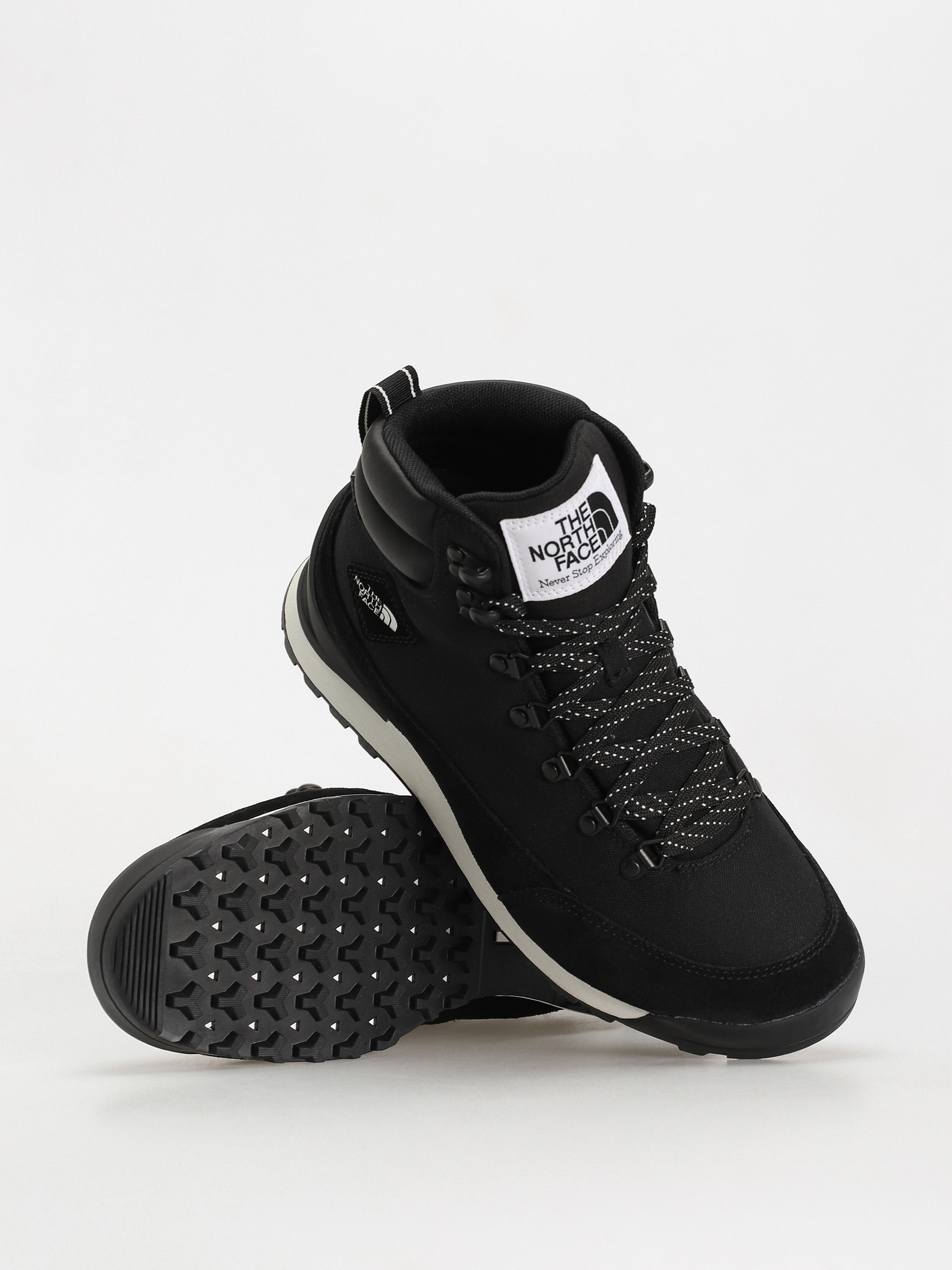 The North Face Back To Berkeley Iv Textile Wp Cipők (tnf black/tnf white)