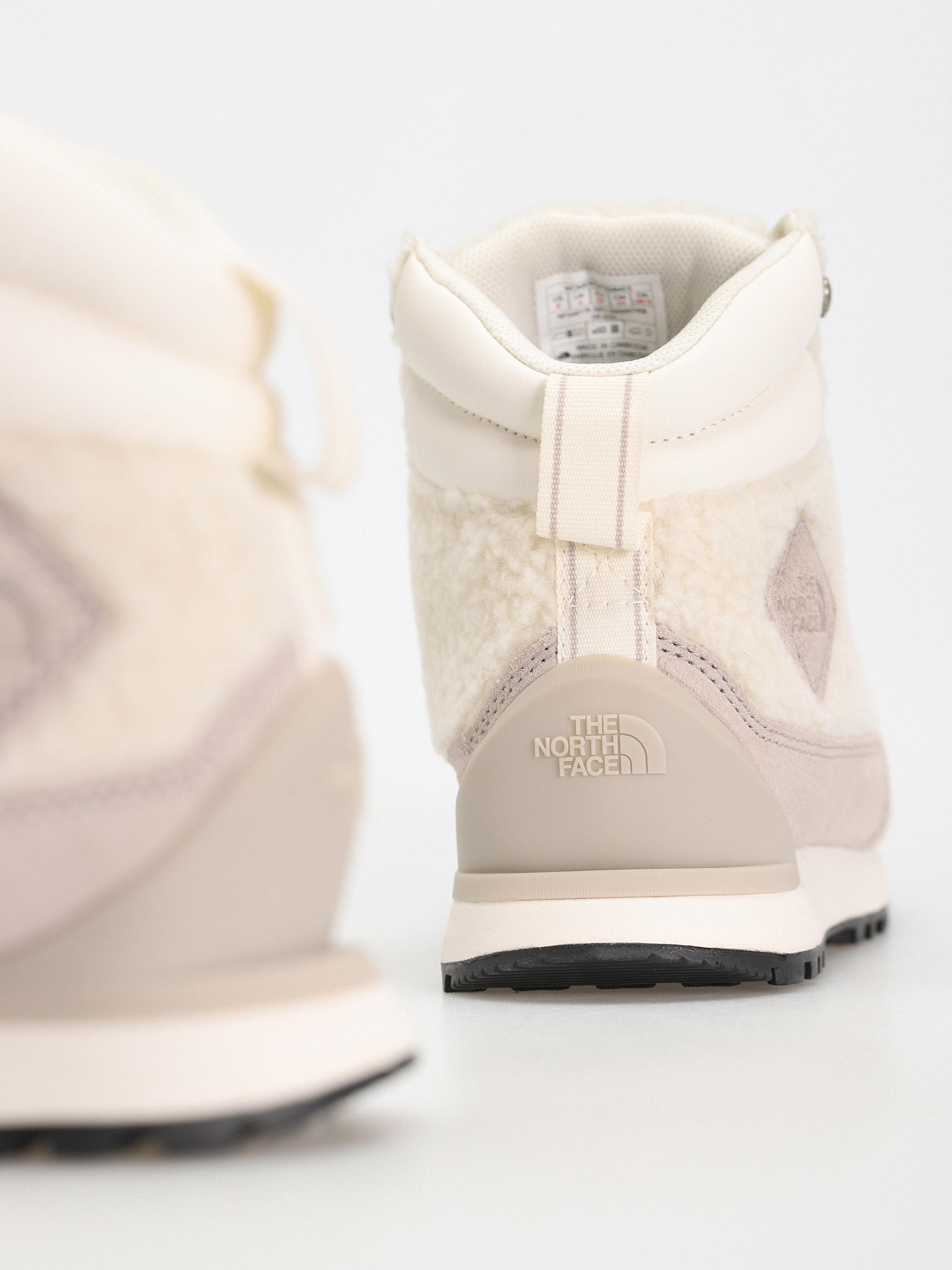 The North Face Back To Berkeley Iv High Pile Cipők Wmn (gardenia white/silvergrey)