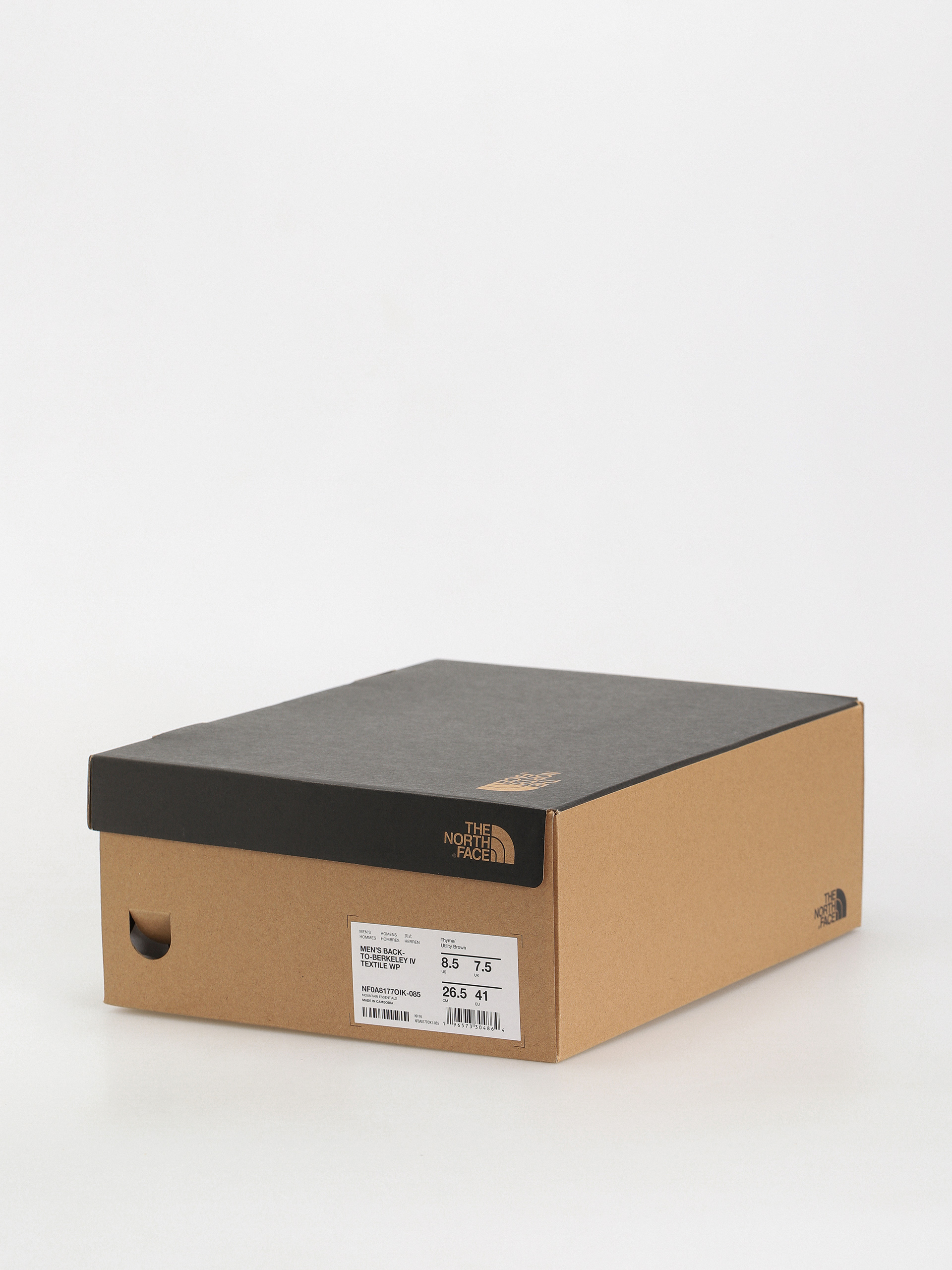 The North Face Back To Berkeley Iv Textile Wp Cipők (thyme/utility brown)