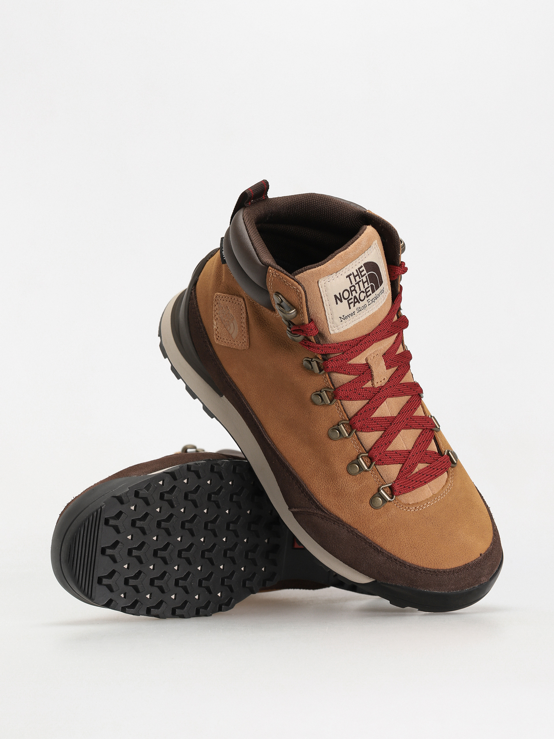 The North Face Back To Berkeley Iv Leather Wp Cipők (almond butter/demtssbrn)