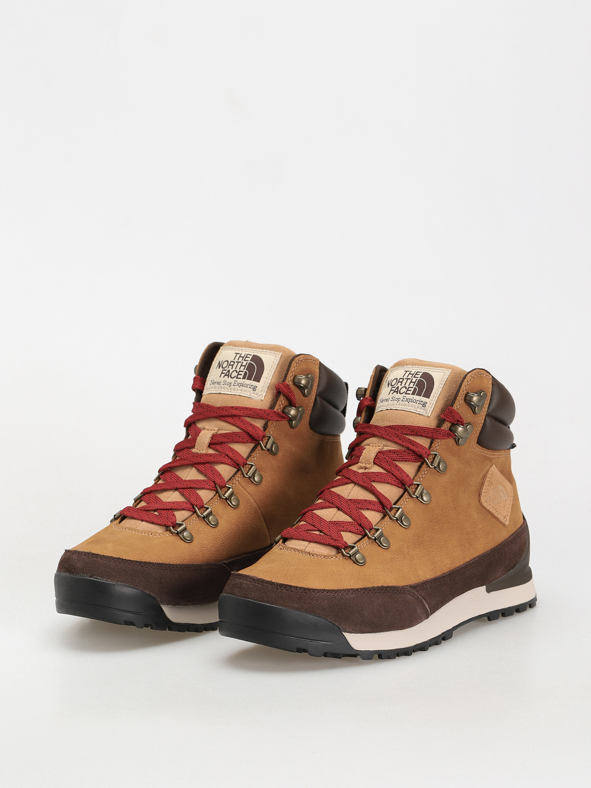The North Face Back To Berkeley Iv Leather Wp Cipők (almond butter/demtssbrn)