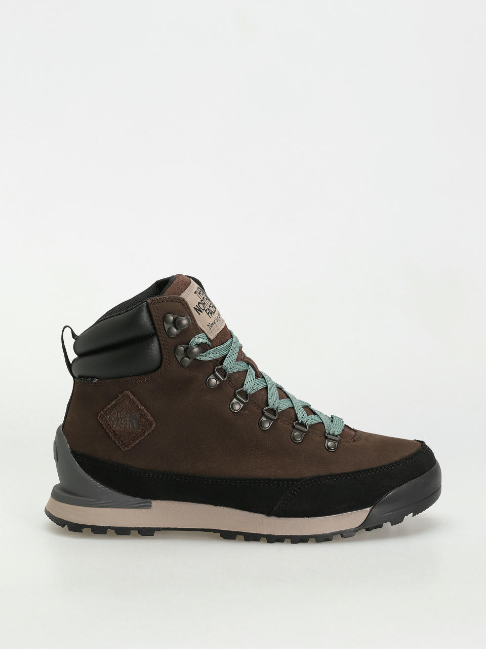 The North Face Back To Berkeley Iv Leather Wp Cipők (demitasse brown/tnf black)