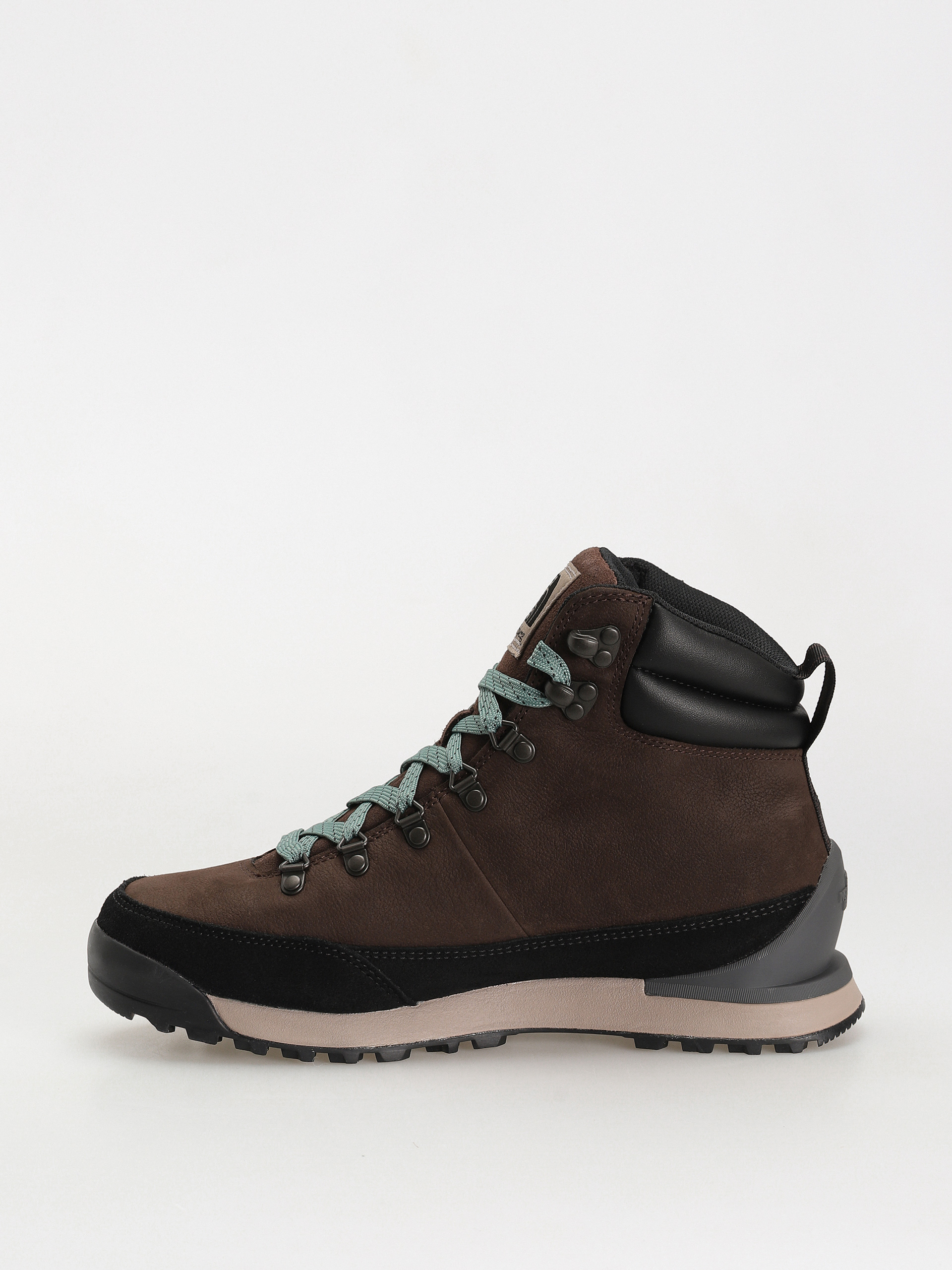 The North Face Back To Berkeley Iv Leather Wp Cipők (demitasse brown/tnf black)