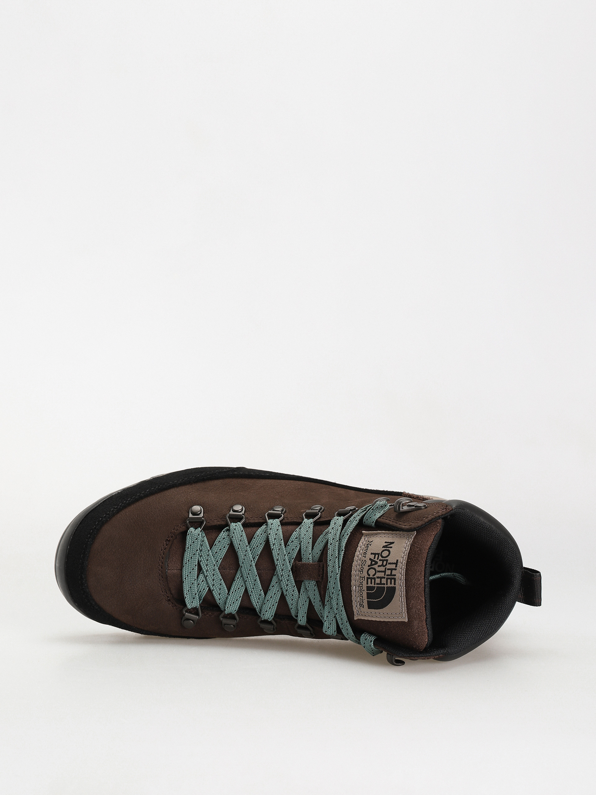 The North Face Back To Berkeley Iv Leather Wp Cipők (demitasse brown/tnf black)