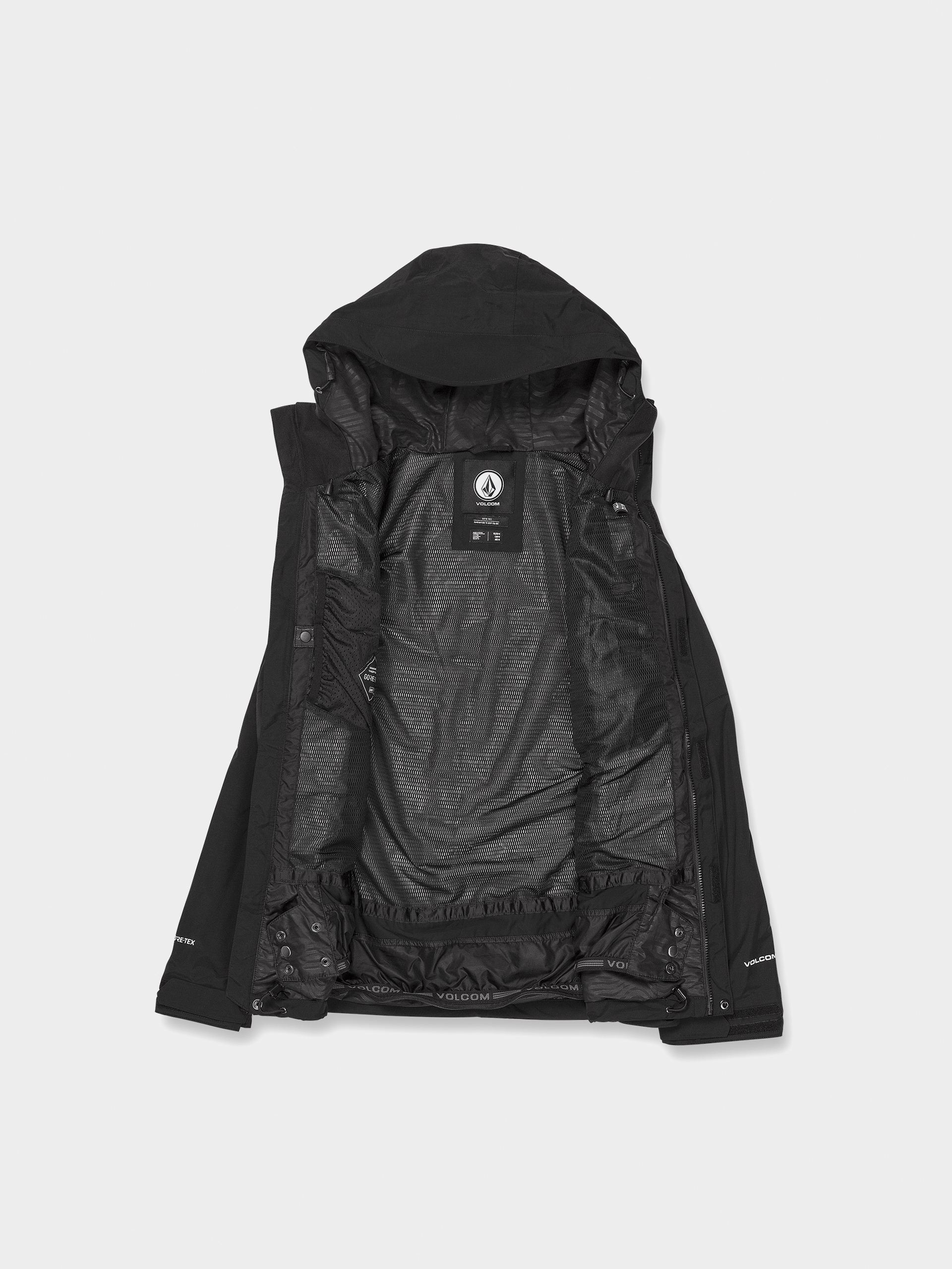 Férfi Volcom L Gore Tex Snowboard dzseki (black)