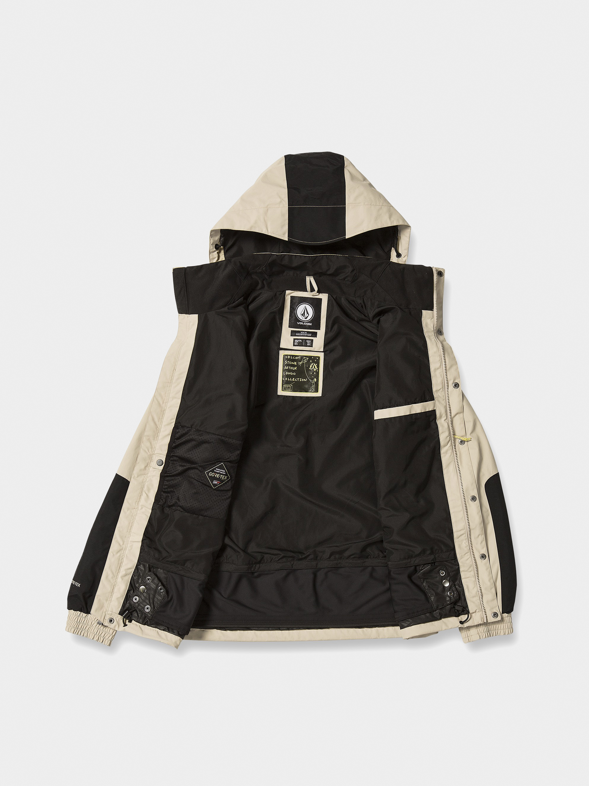 Férfi Volcom Longo Gore Tex Snowboard dzseki (khakiest)