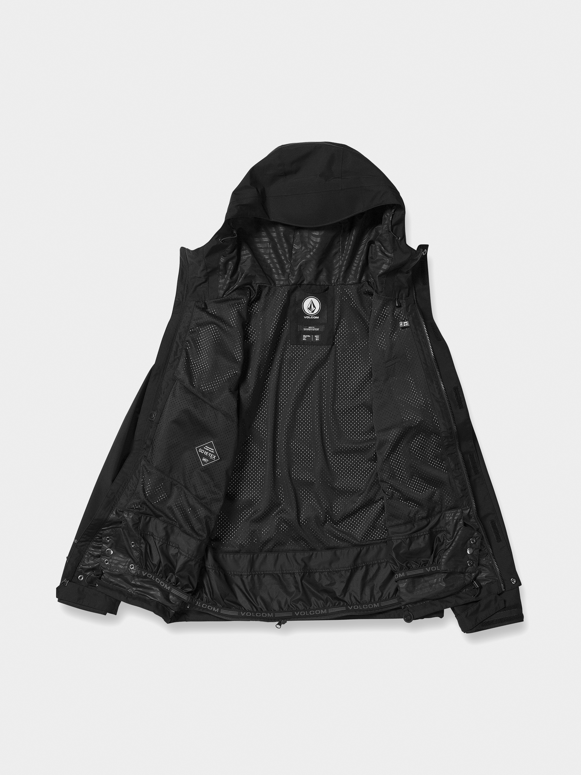 Férfi Volcom Dua Ins Gore Snowboard dzseki (black)